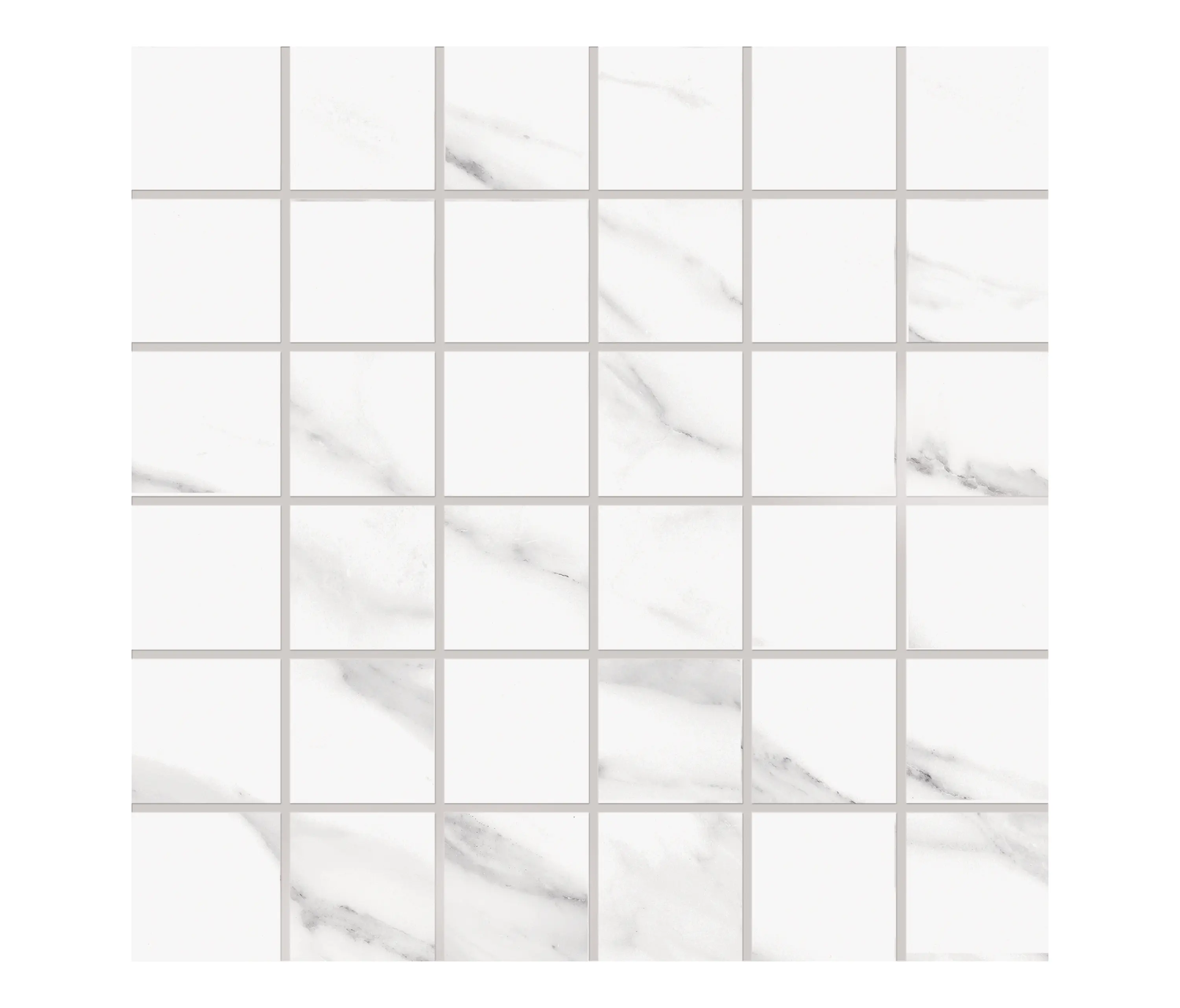 EMILGROUP - Tele di Marmo Mosaico 5X5 Statuario Michelangelo