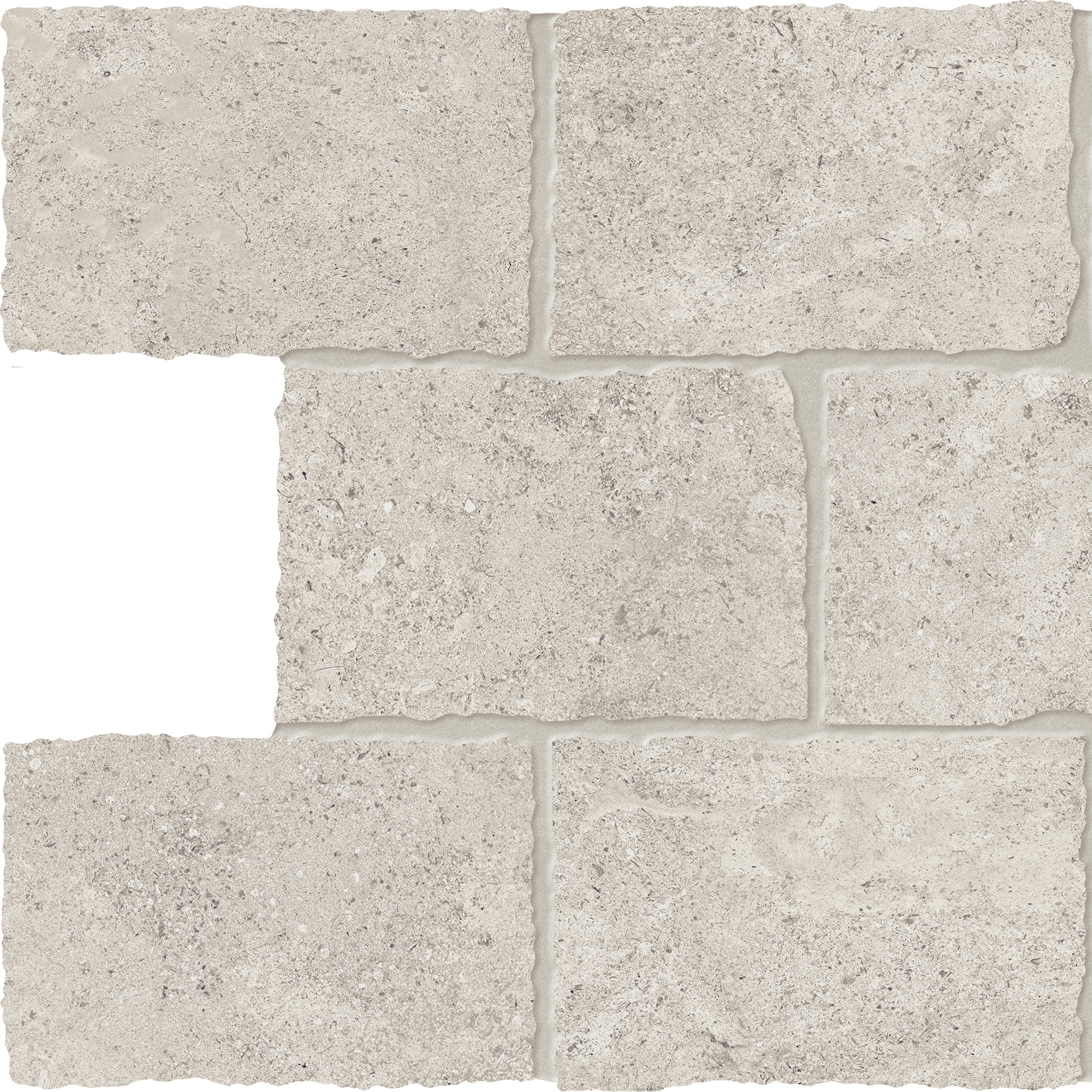Landscape Mosaico Muretto Cenere