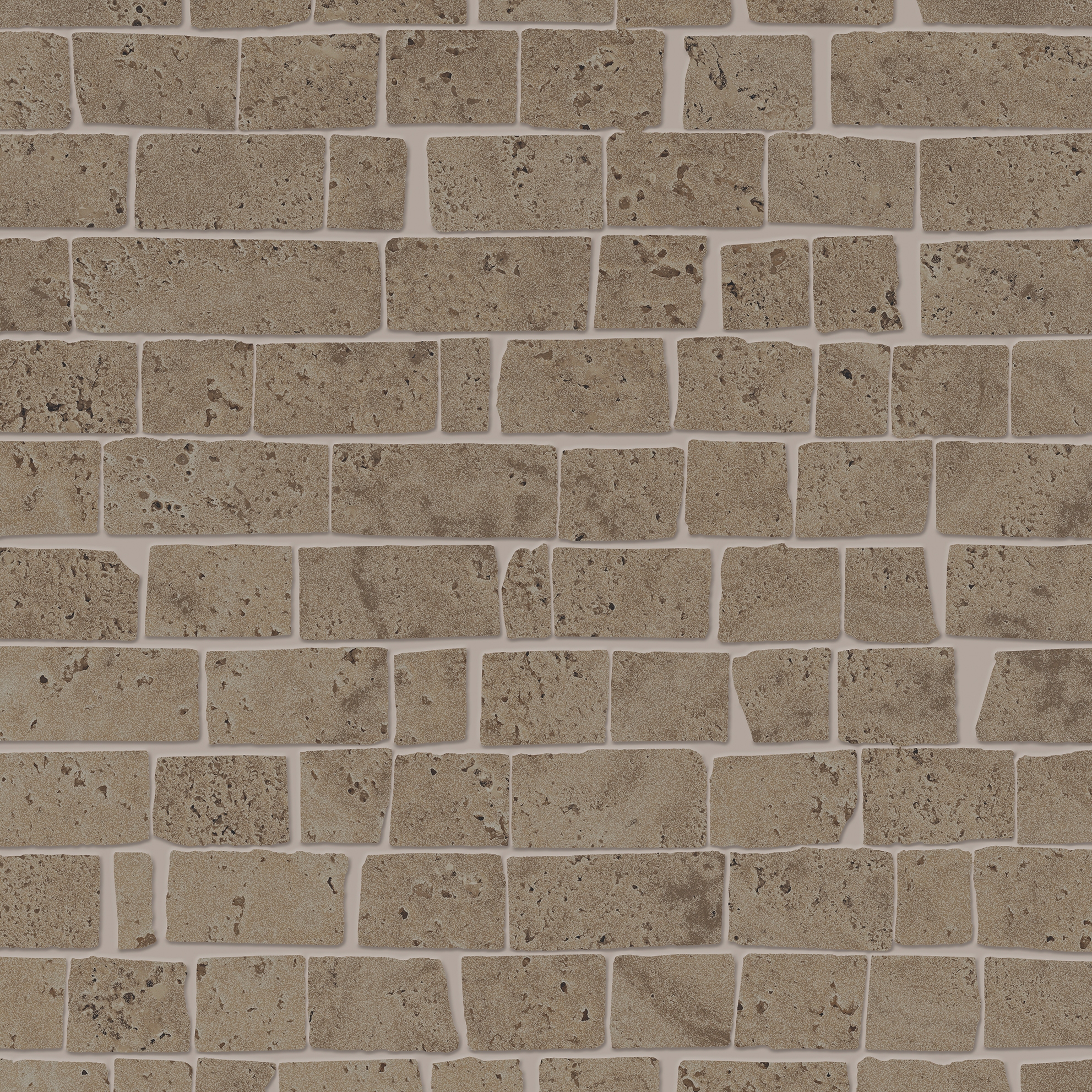Unique Travertine Mosaico Mini Block Chocolate