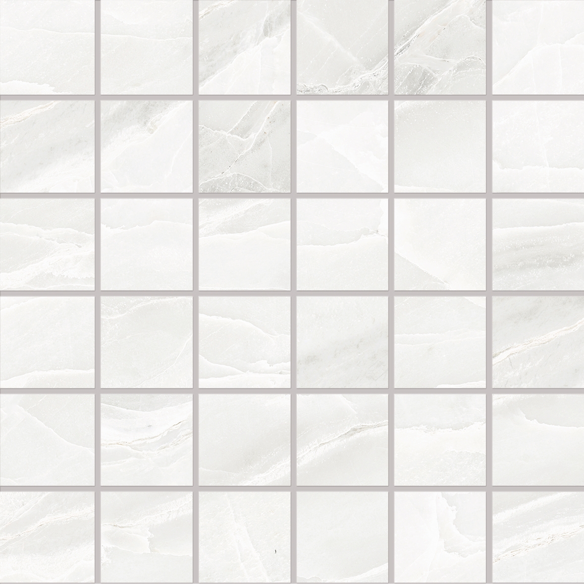 Tele di Marmo Selection White Paradise Mosaico 5x5
