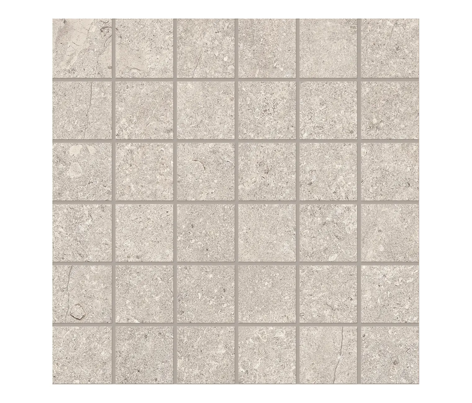 EMILGROUP - Unique Bourgogne Mosaico 5x5 Minimal Gris