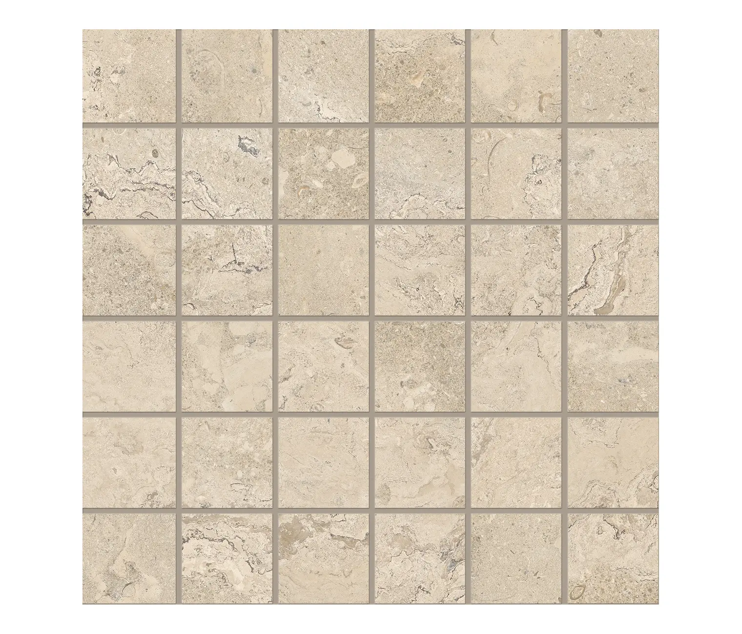 EMILGROUP - Unique Bourgogne Mosaico 5x5 Varièe Beige