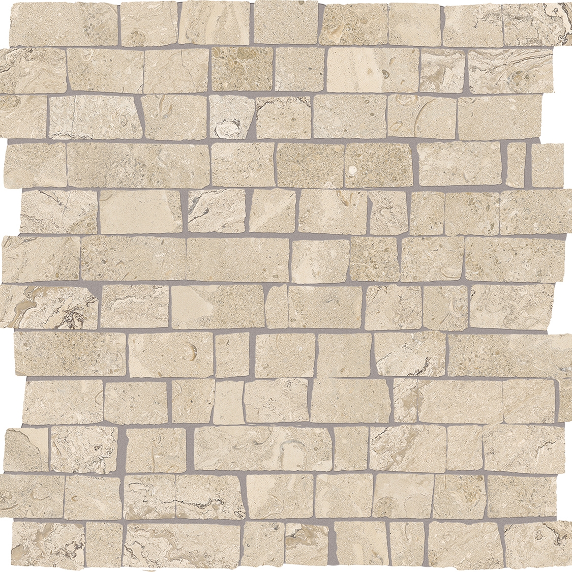 Display product Unique Bourgogne Mosaico Petite Mure Beige from manufacturer EMILGROUP
