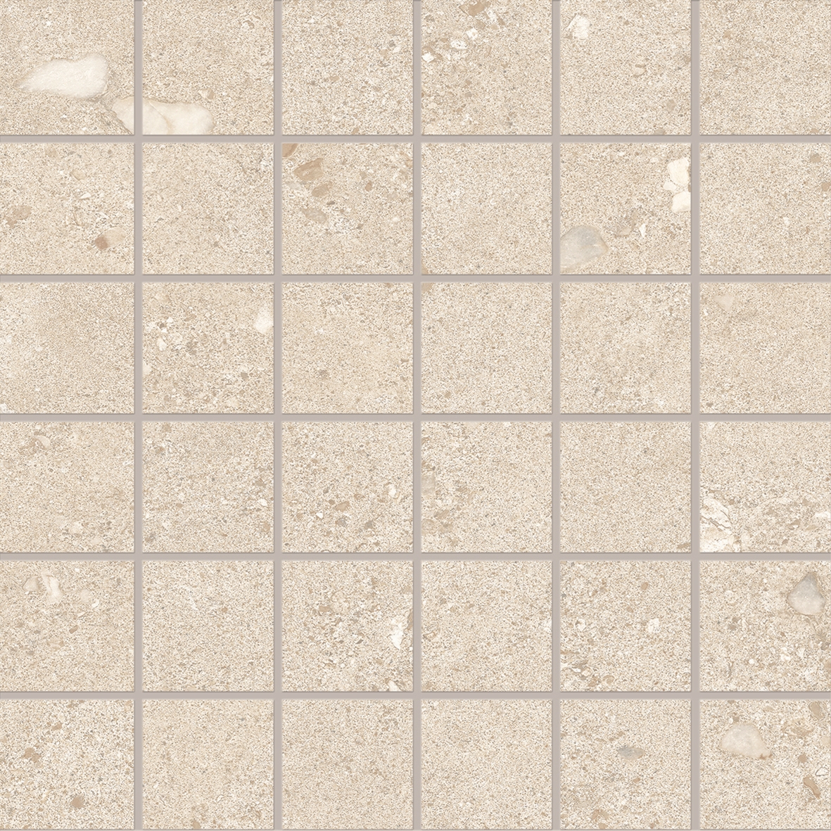 Display product GemmaStone Gemma Fine Mosaico 5x5 Sabbia from manufacturer EMILGROUP