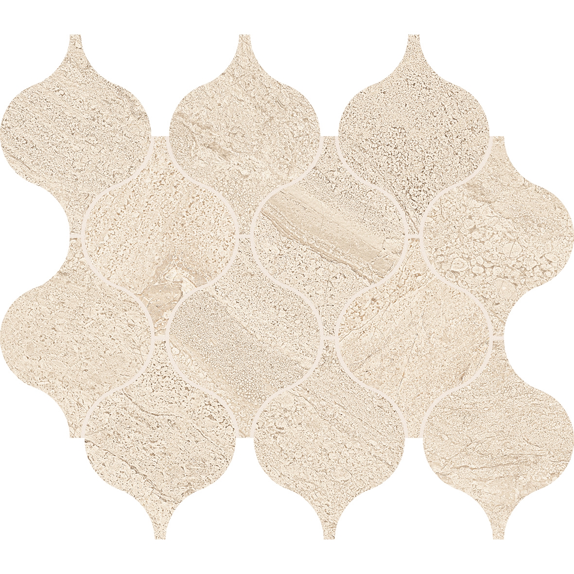 Display product Pietra di Orosei Mosaico Provenzale Evo Corda from manufacturer EMILGROUP