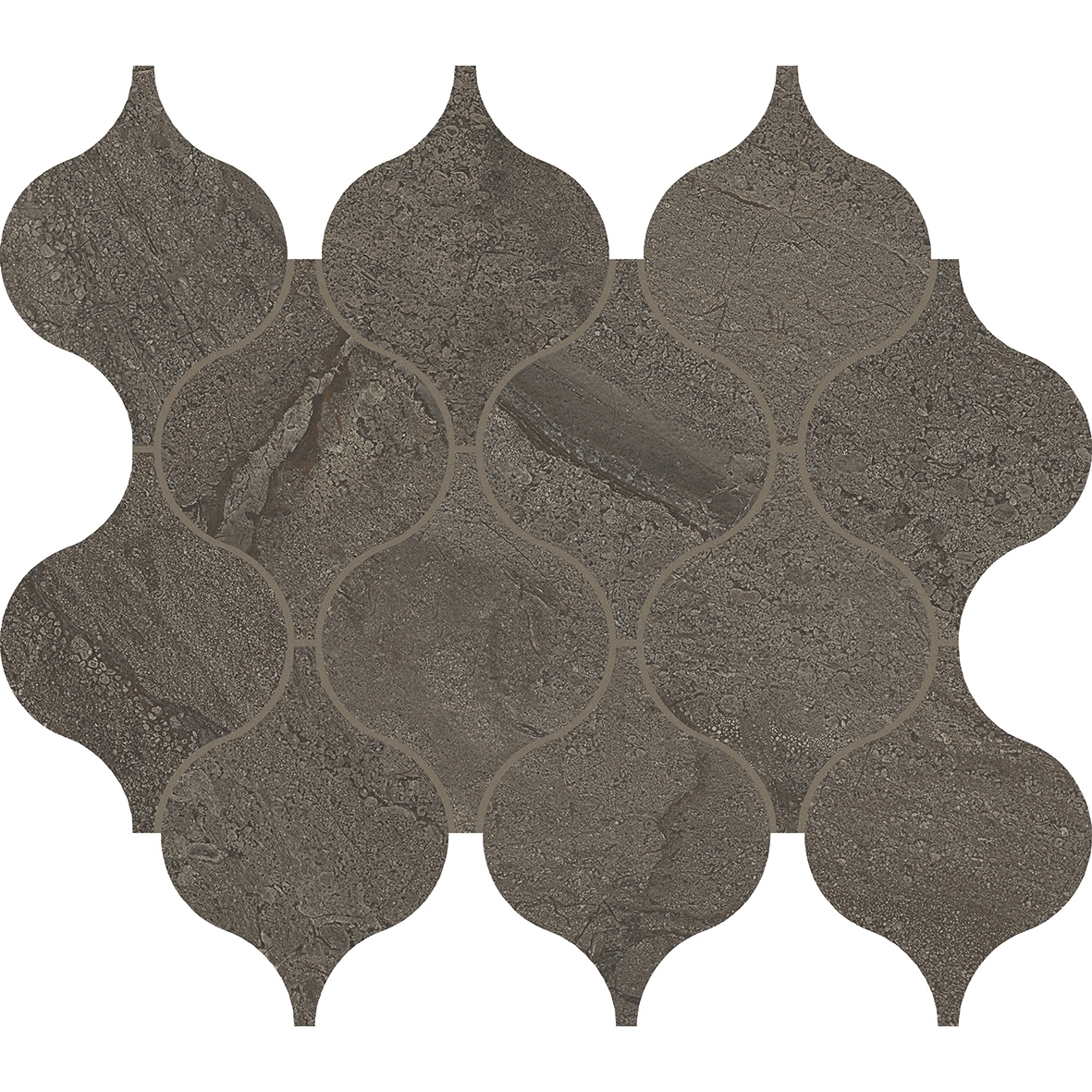 Pietra di Orosei Mosaico Provenzale Evo Grigio Bruciato