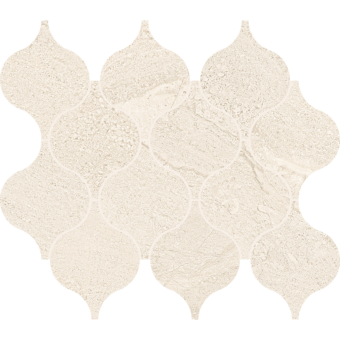 Display product Pietra di Orosei Mosaico Provenzale Evo Perla from manufacturer EMILGROUP