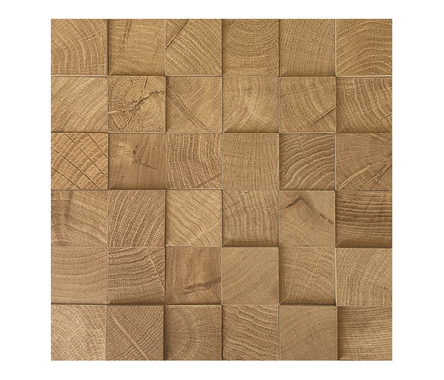 EMILGROUP - W-Circles Mosaico 3D Cube Walnut