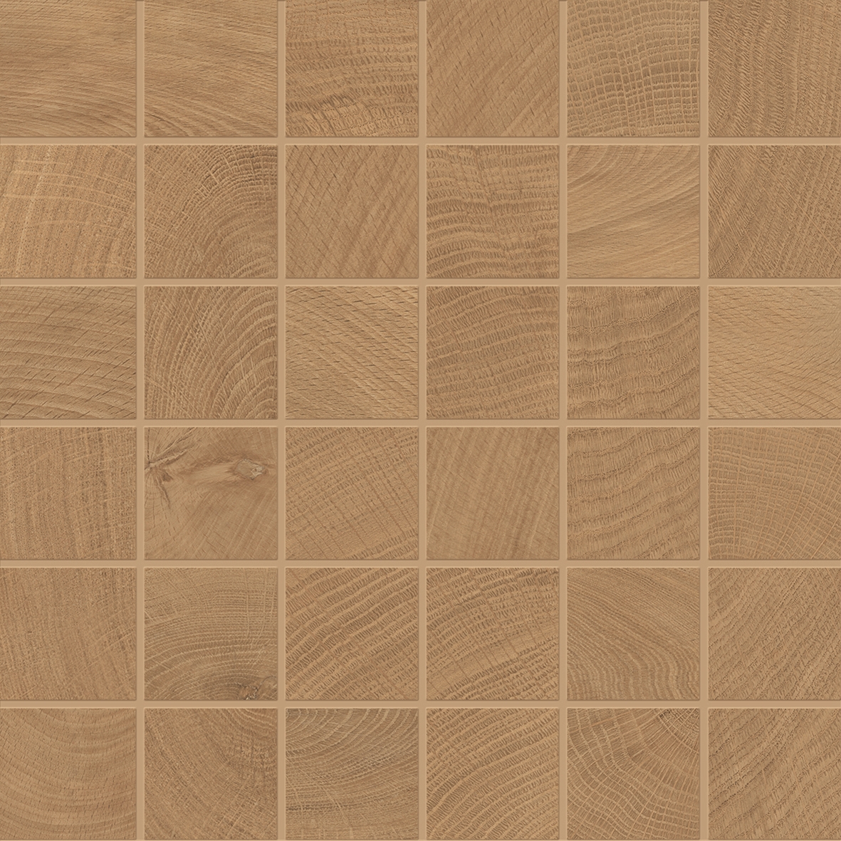 W-Circles Mosaico 5x5 Walnut