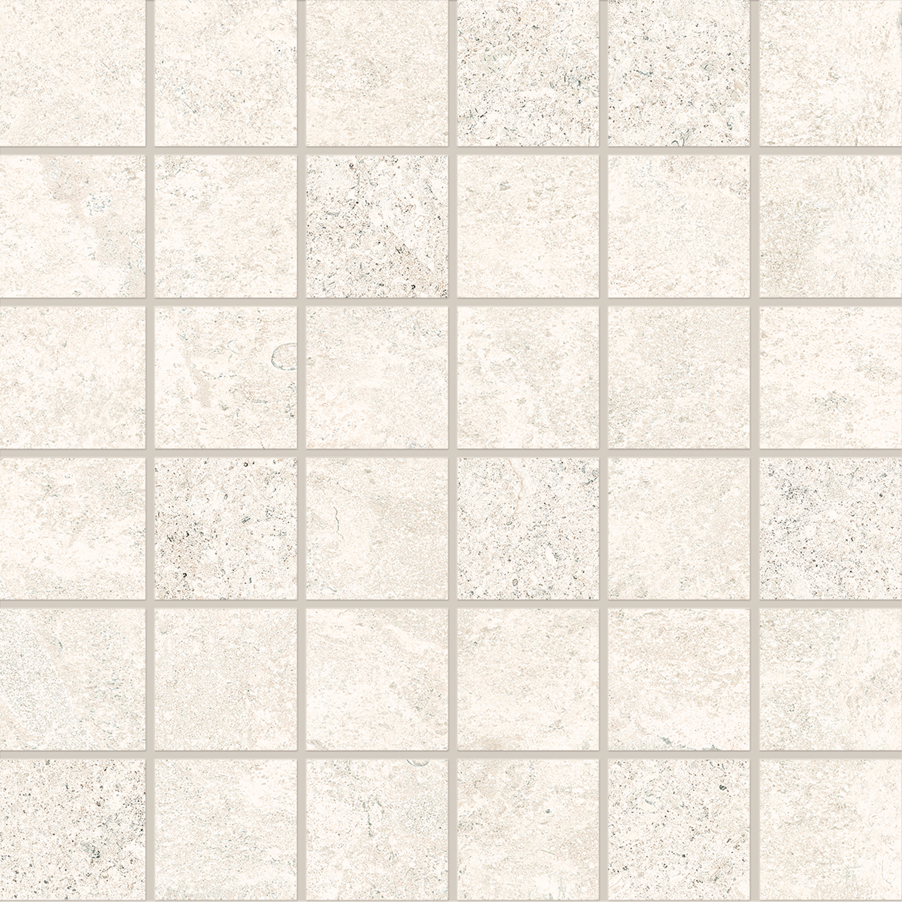 MaPierre Mosaico 30x30 Ancienne Blanc