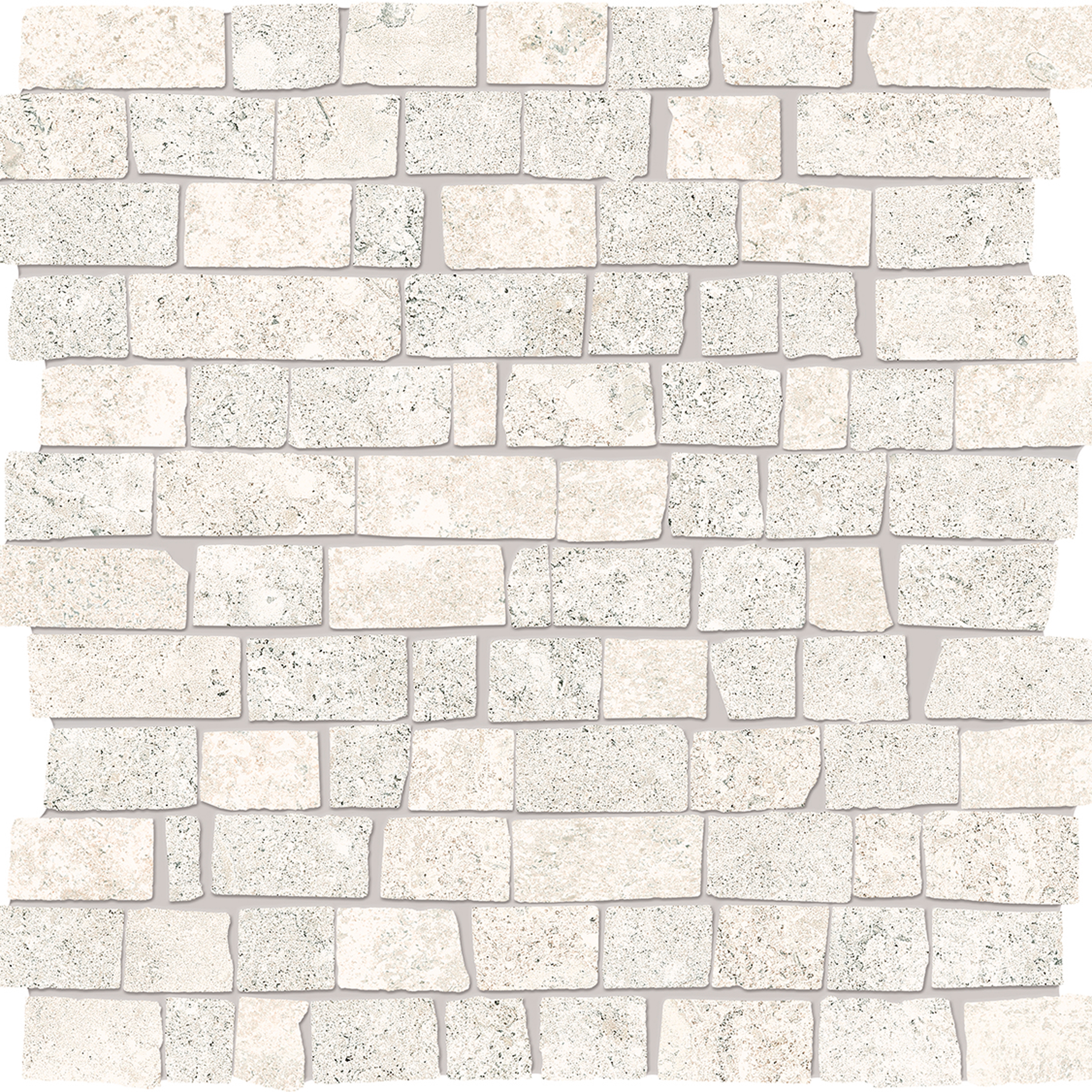 MaPierre Mosaico Petit Mur Blanc