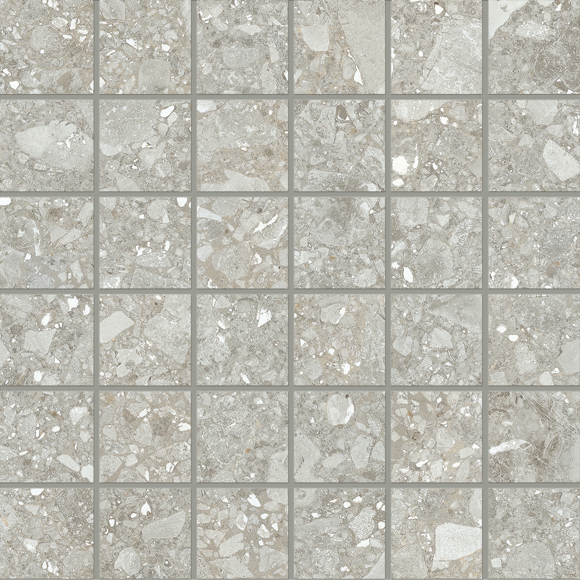 Lombarda Mosaico 5x5 Cenere