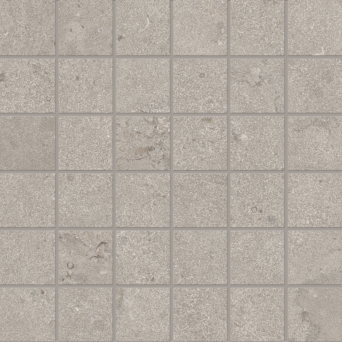 Portland Stone Mosaico 5x5 Cross Cut Lead