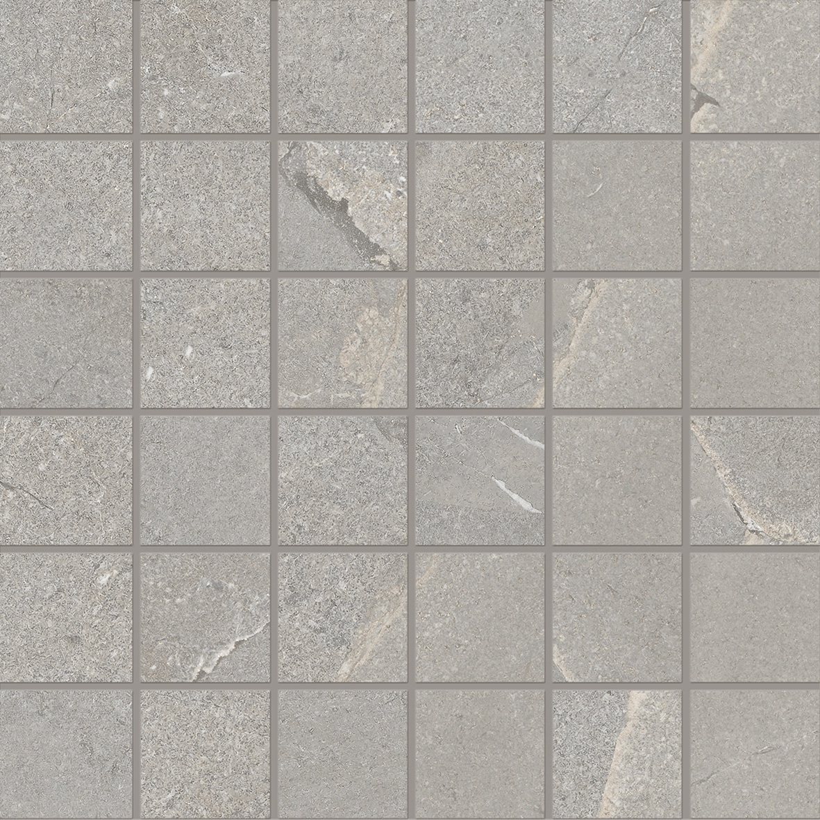 Unique Intensity Mosaico 5x5 Purestone Grey