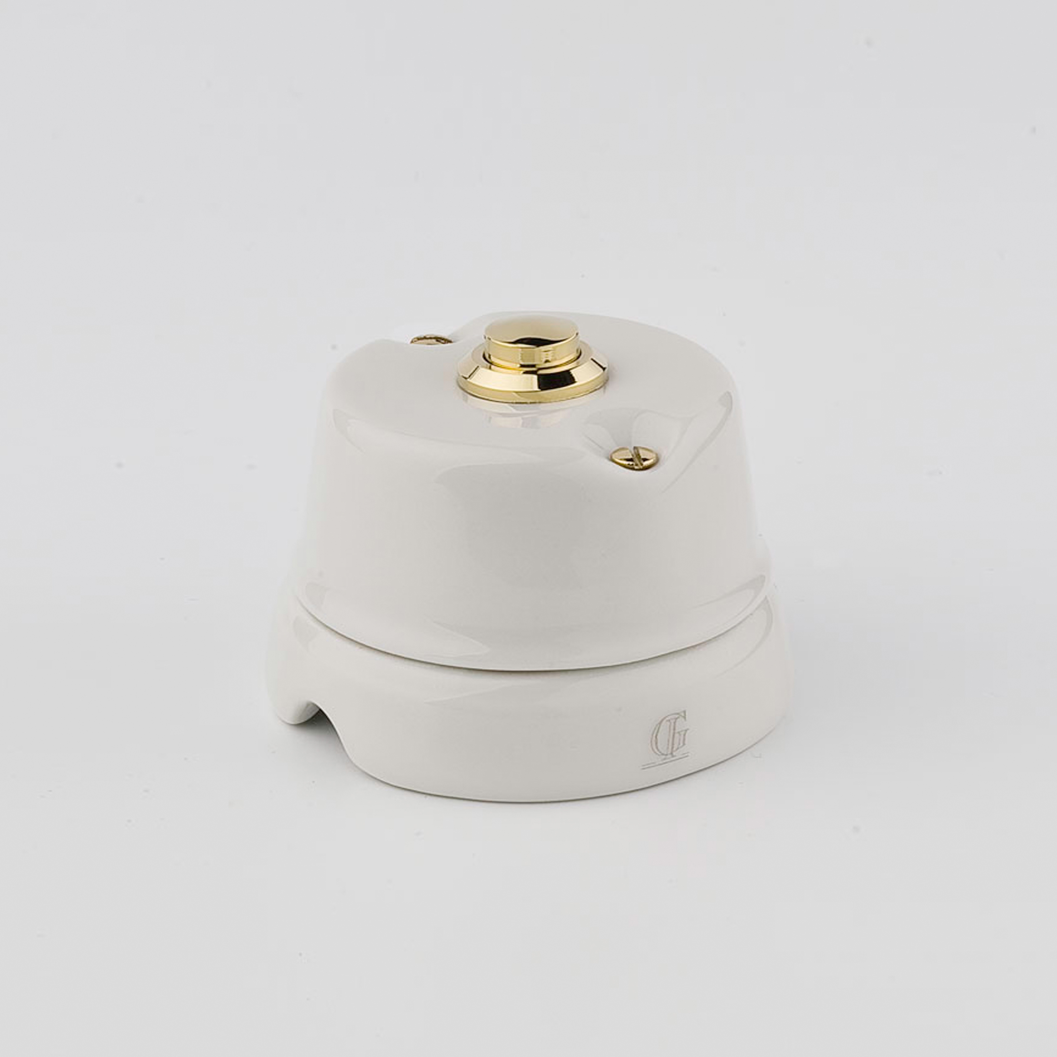 Produkt White Italy⎟Gold push button des Herstellers Gi Gambarelli anzeigen