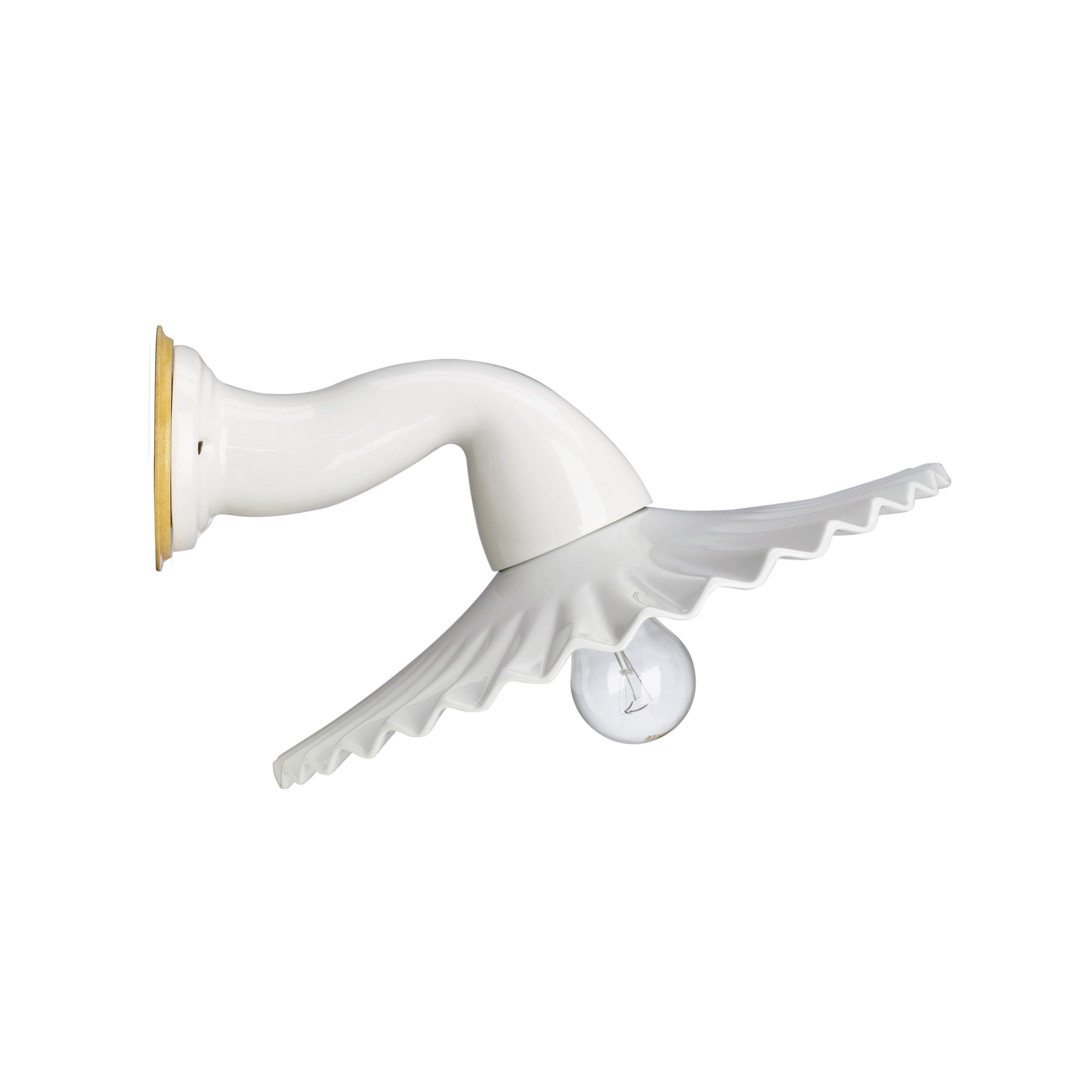 Display product Lighting⎟Applique with porcelain arm from manufacturer Gi Gambarelli