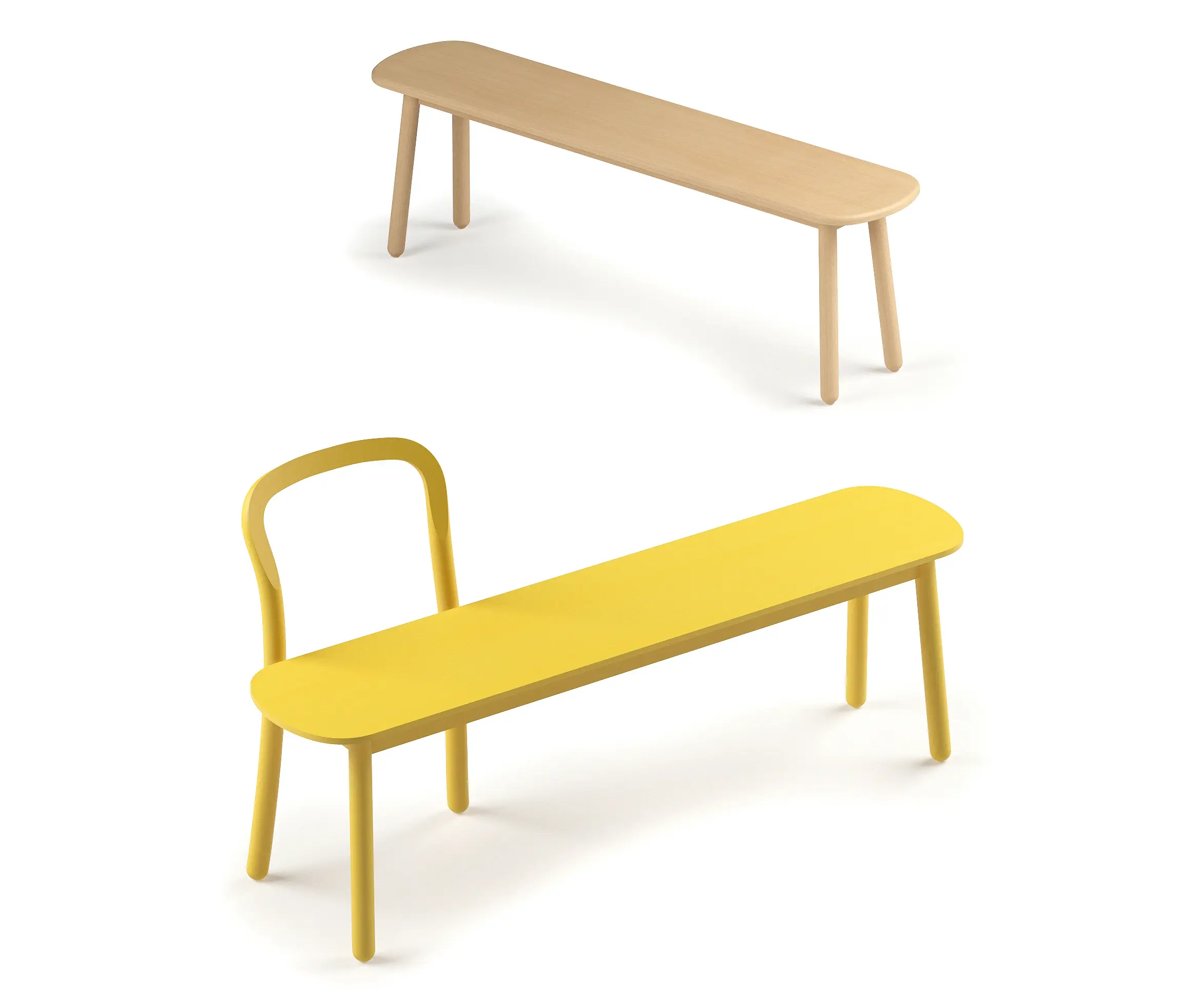 DUM - Beech Bench