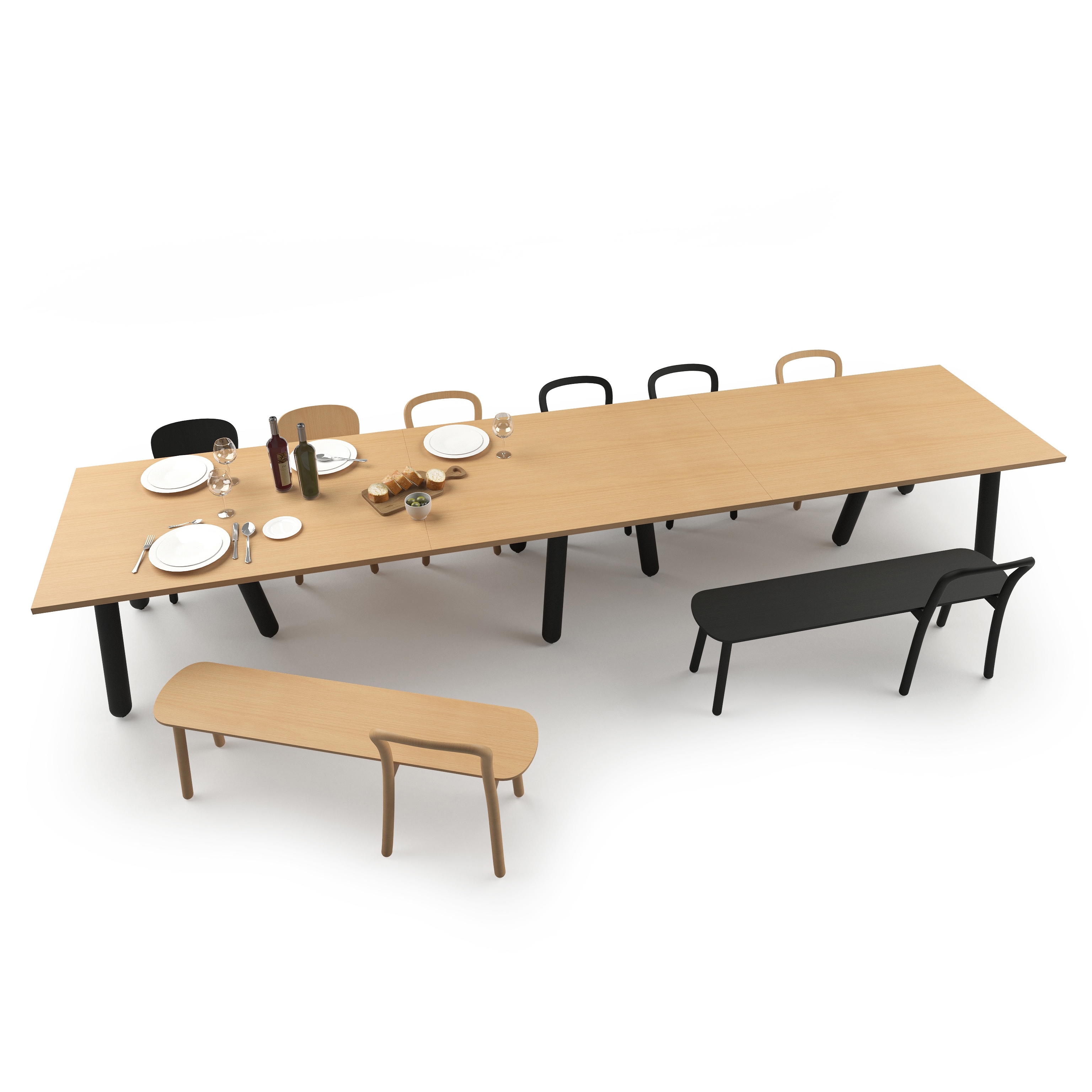 Afficher le produit Beech Connect 71 rectangle du fabricant DUM
