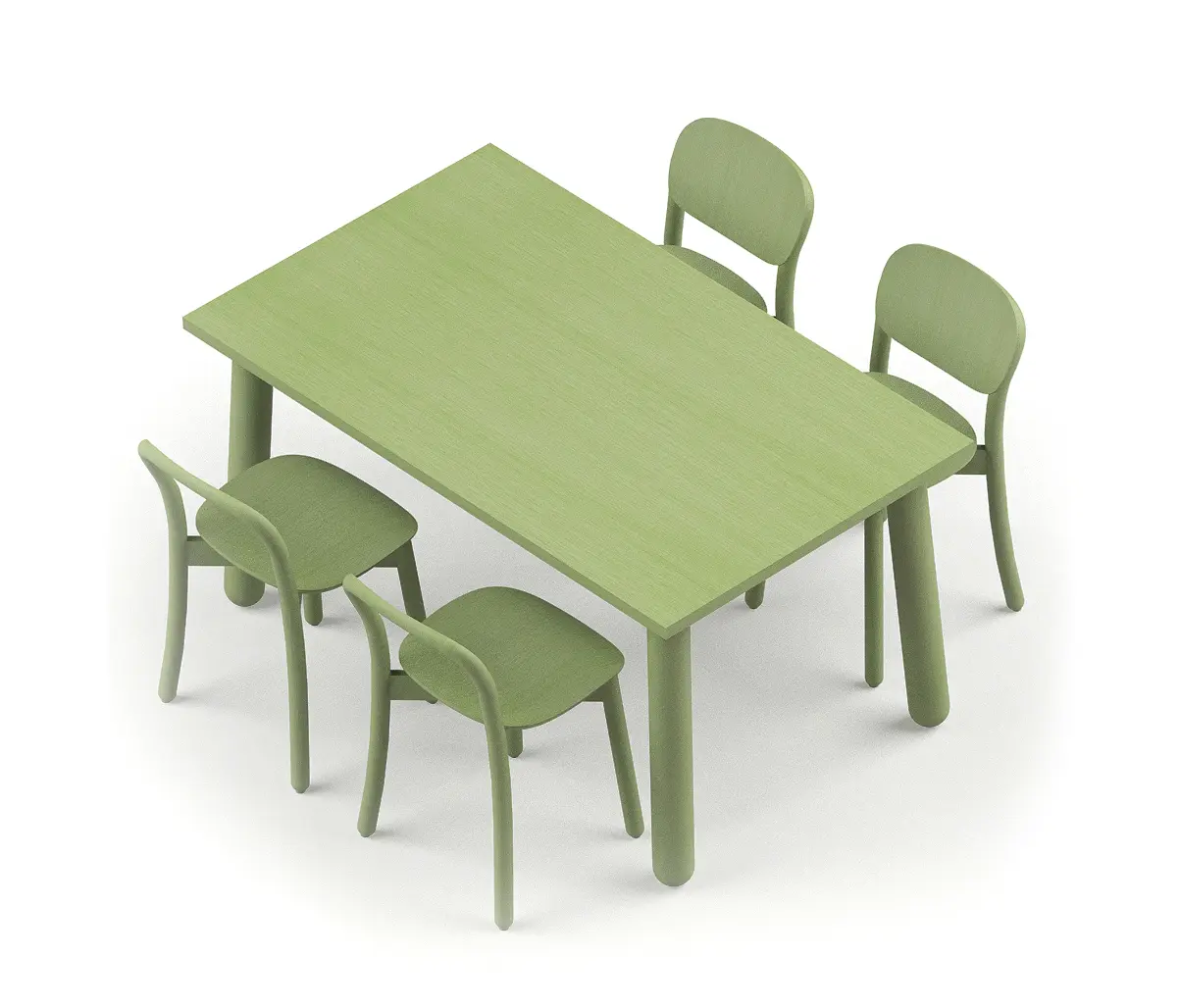 DUM - Beech Basic rectangle