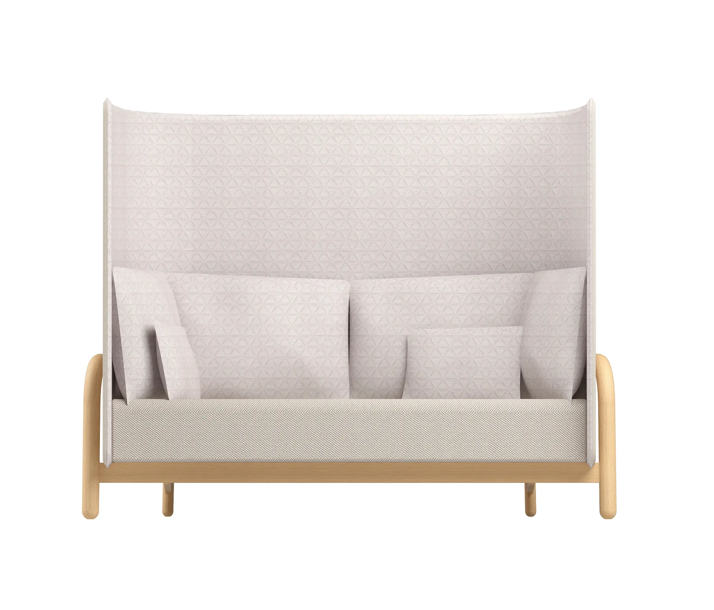DUM - Beech Private Bench high