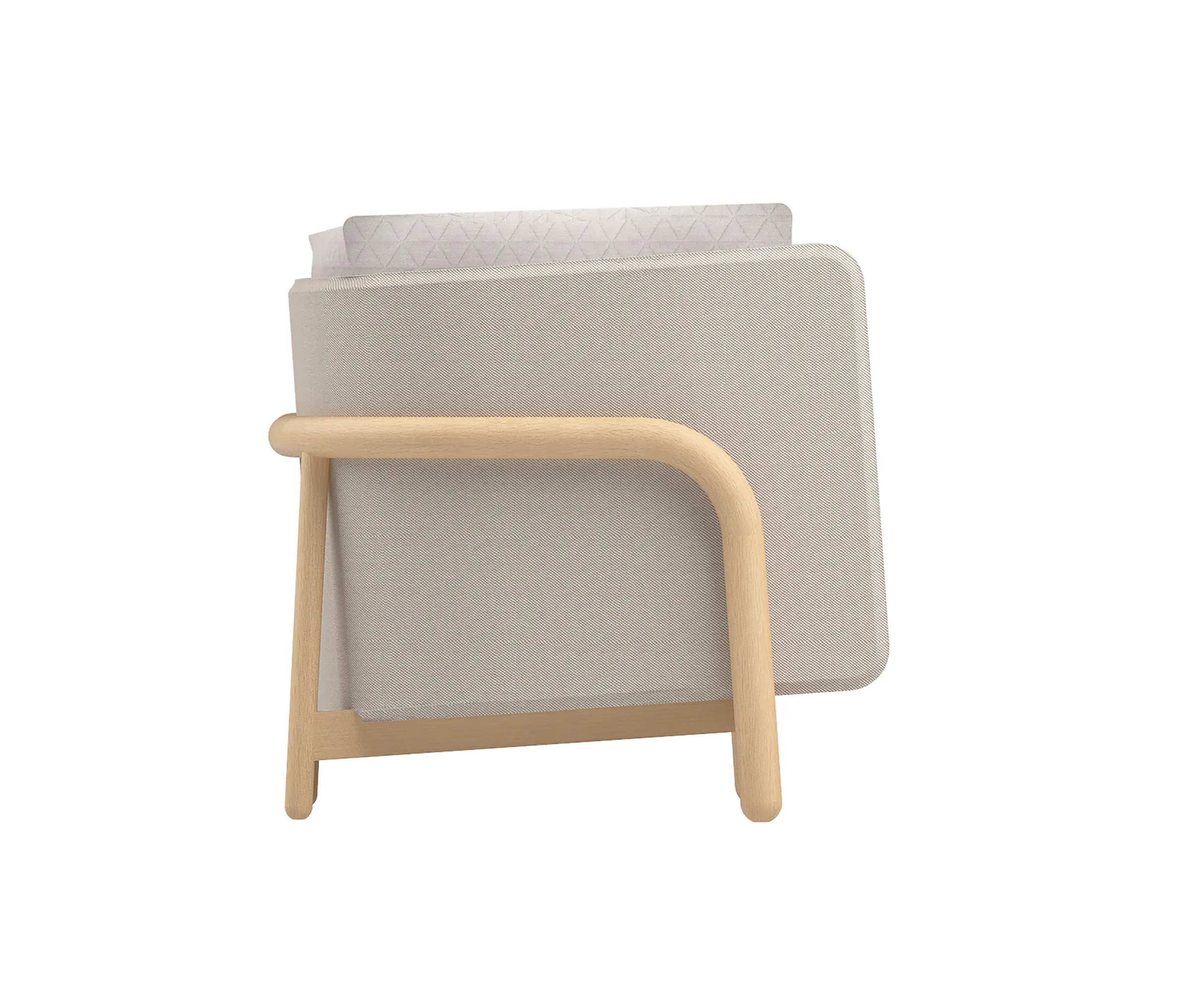 DUM - Beech Private Bench low