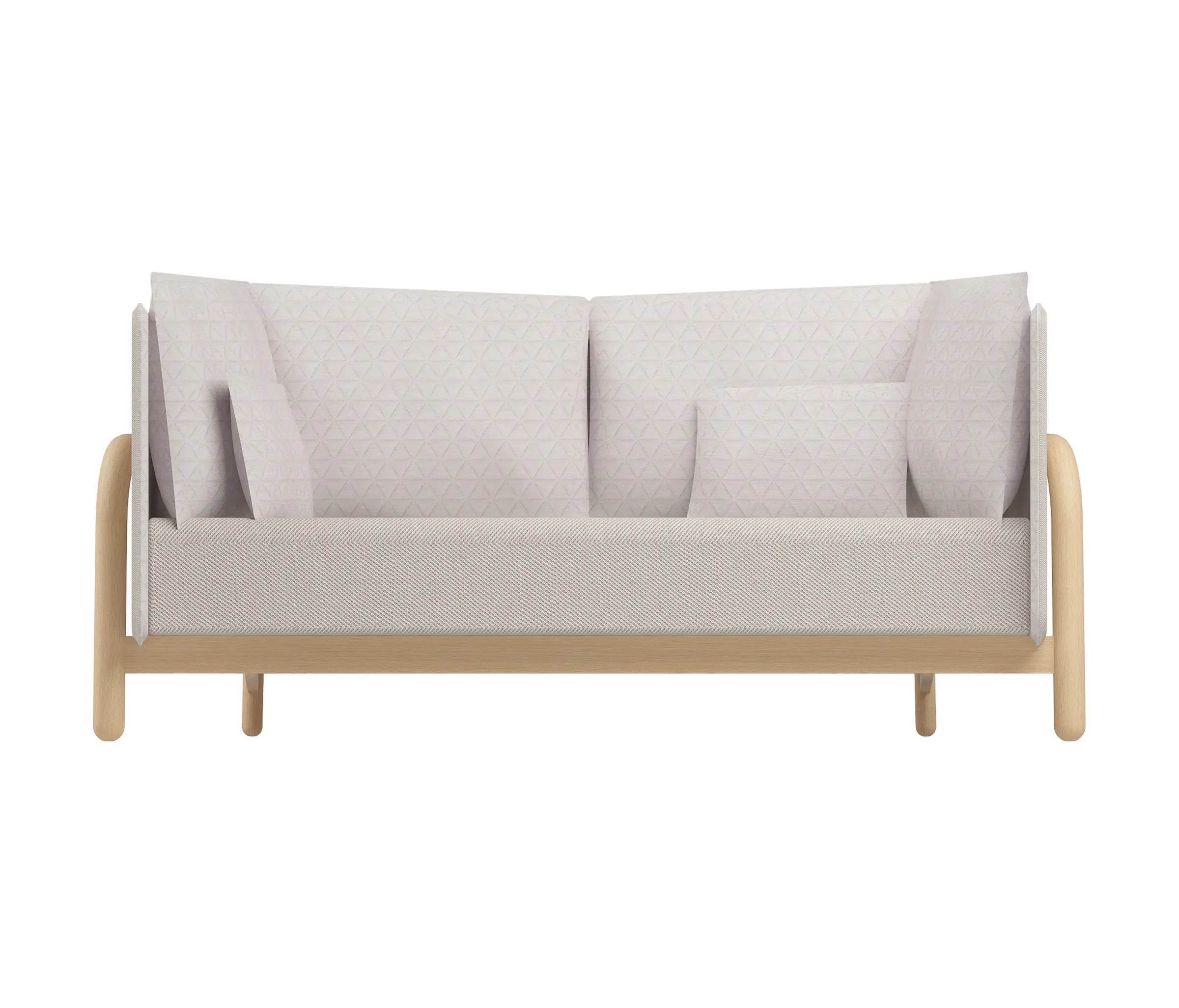 DUM - Beech Private Bench low