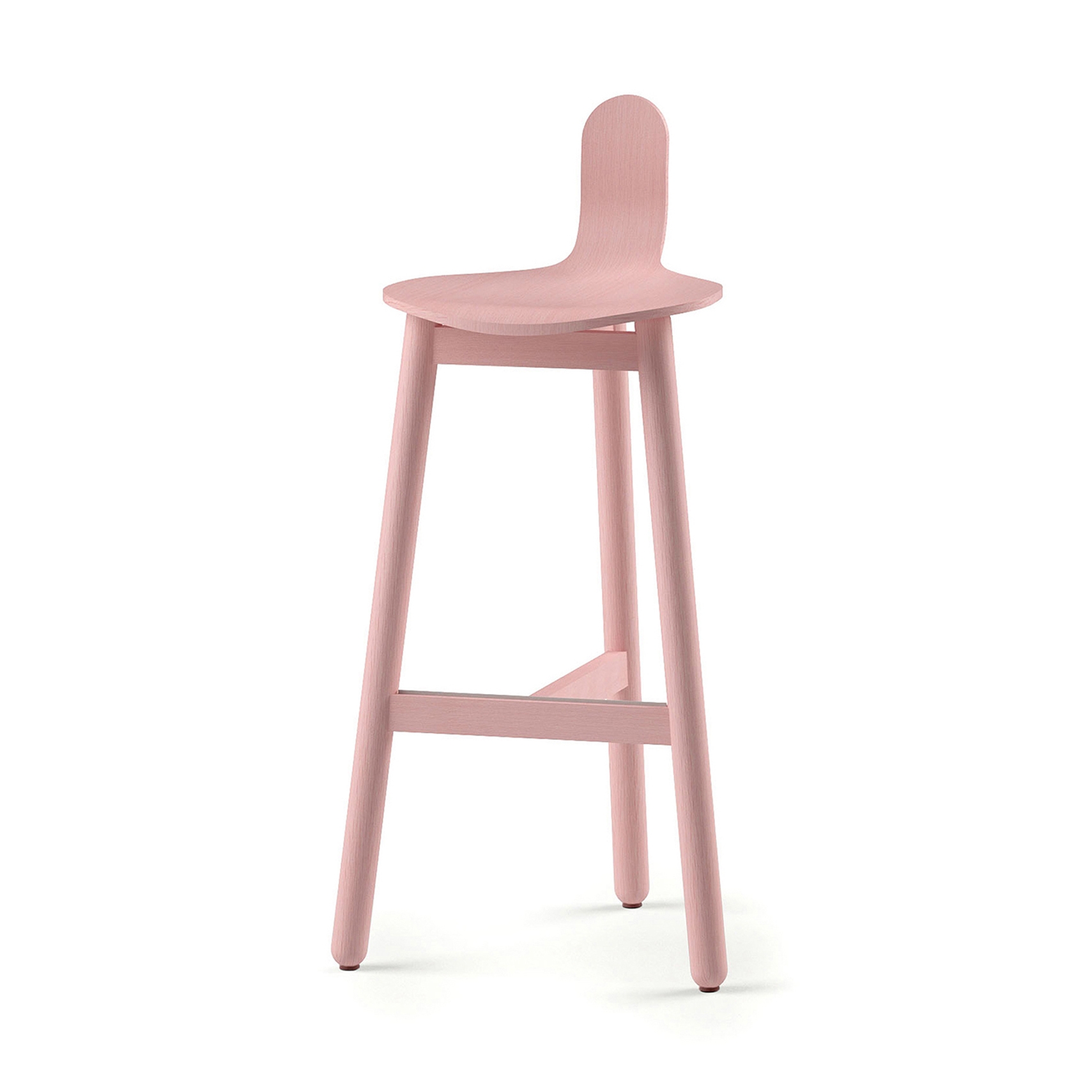 Mostra il prodotto Beech Bar Stool 75 low del produttore DUM