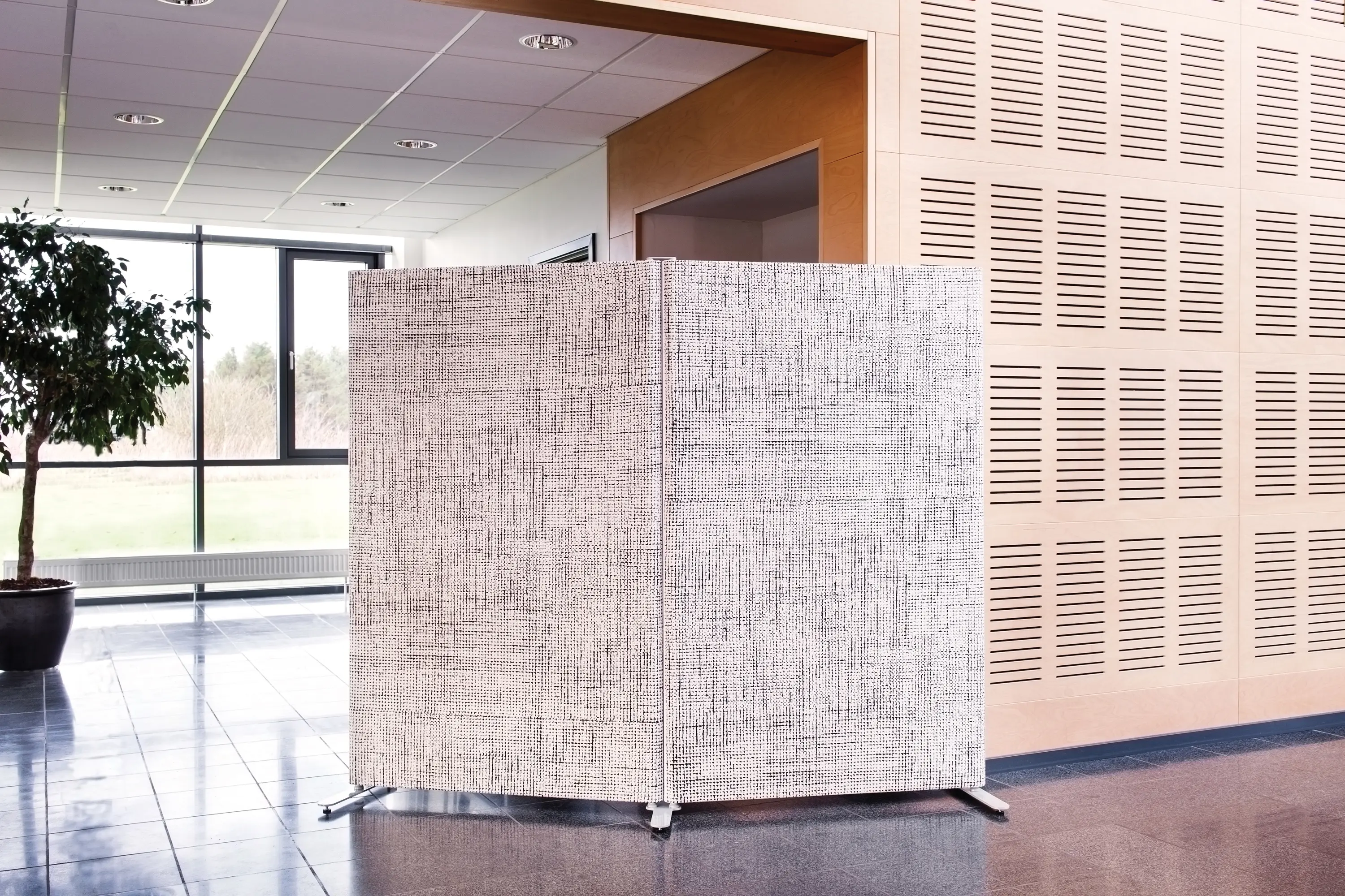 Kurage - Kurage Floor Screen System 50 | Rounded | Checks