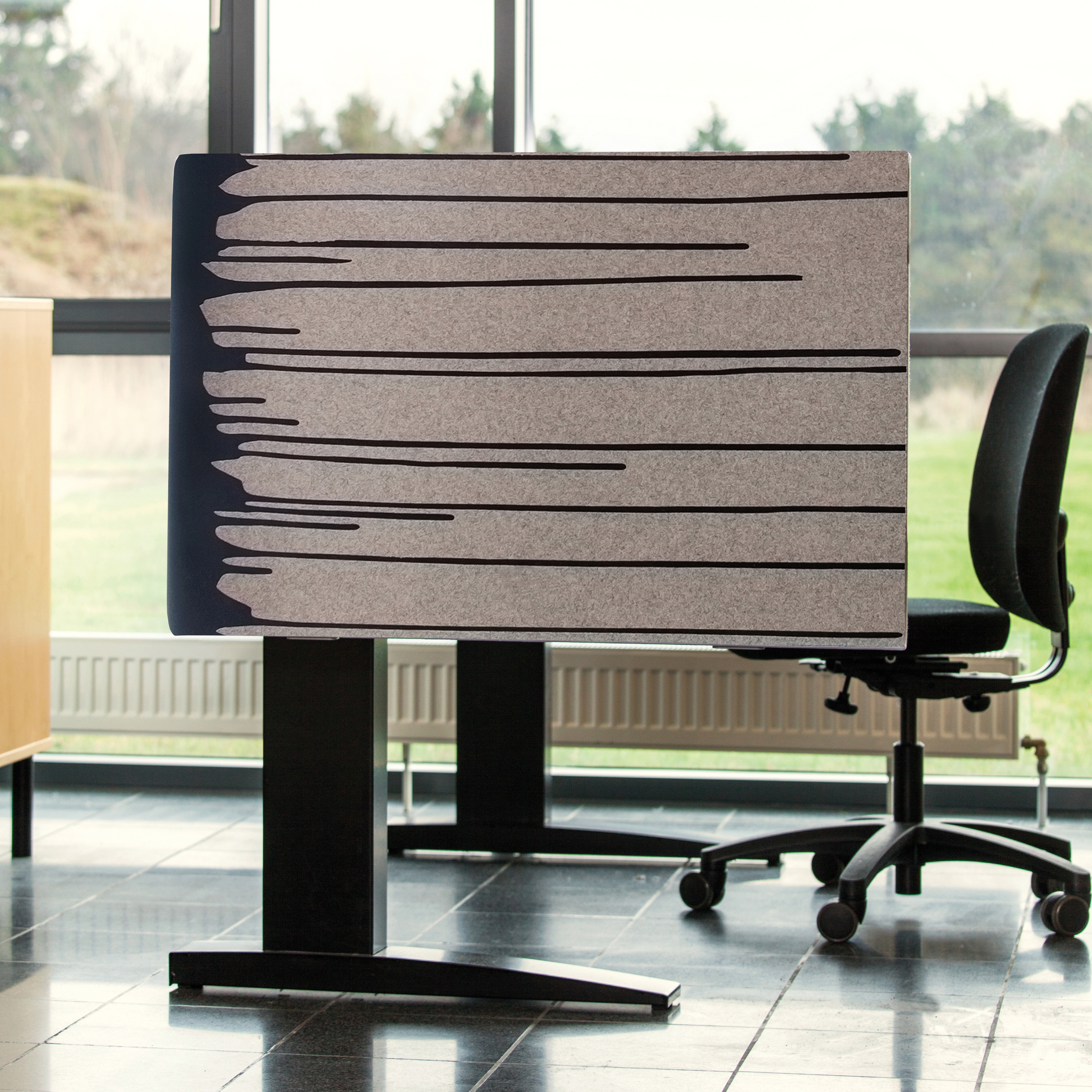 Display product Kurage Table Screen System 50 | Rounded | Street Vice from manufacturer Kurage
