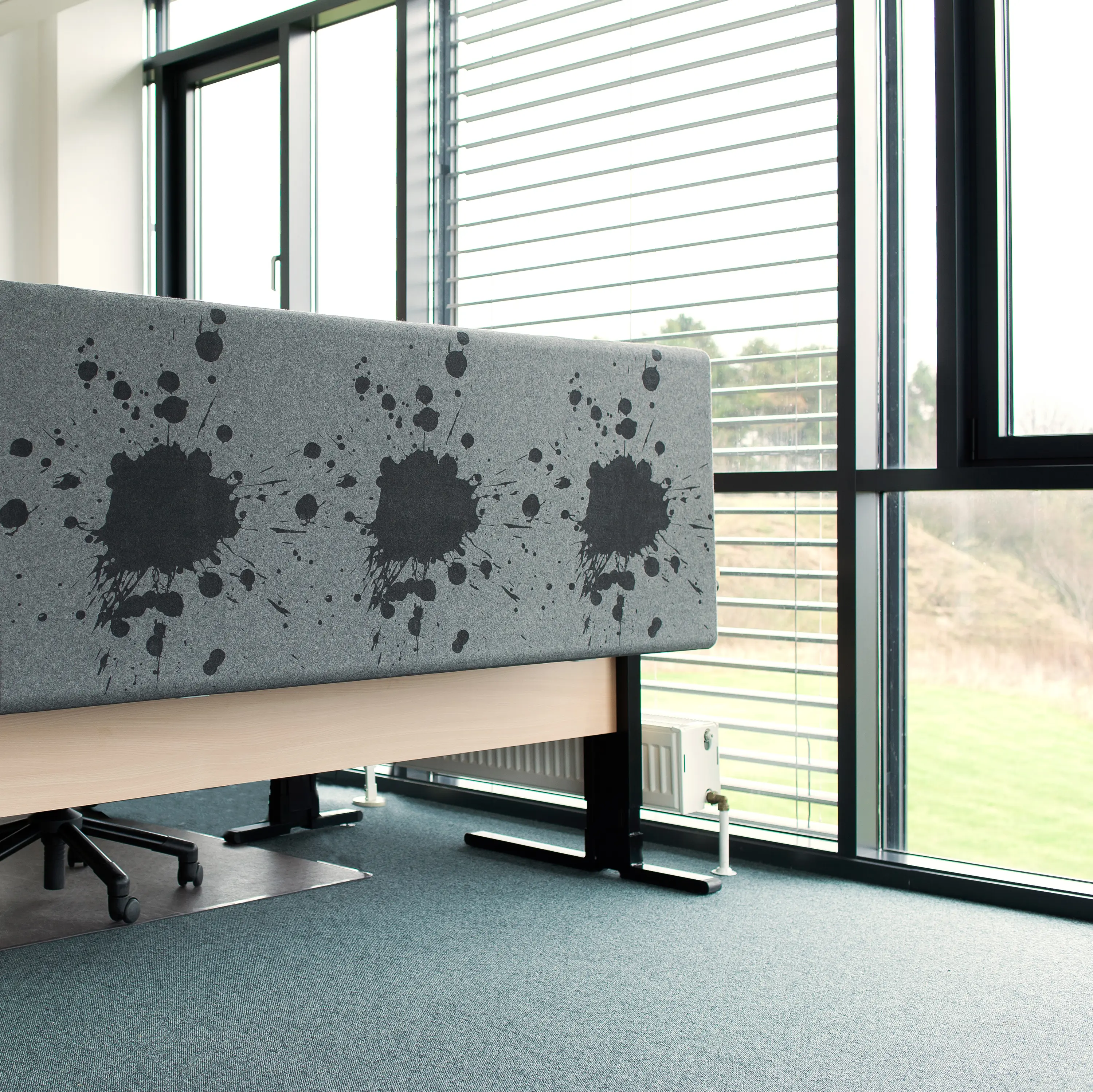 Kurage - Kurage Table Screen System 50 | Rounded | Street Vue
