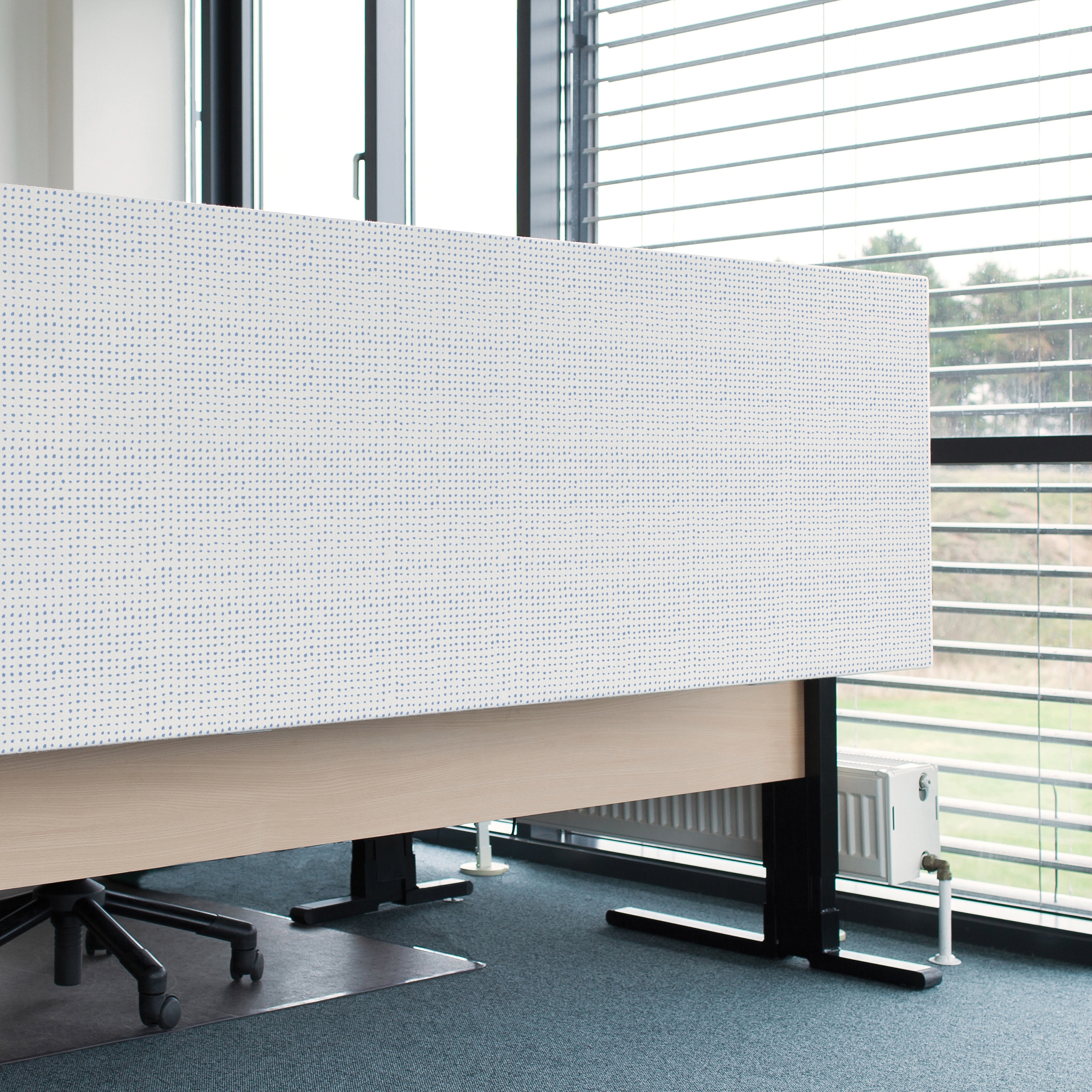 Display product Kurage Table Screen System 50 | Square | Dots from manufacturer Kurage