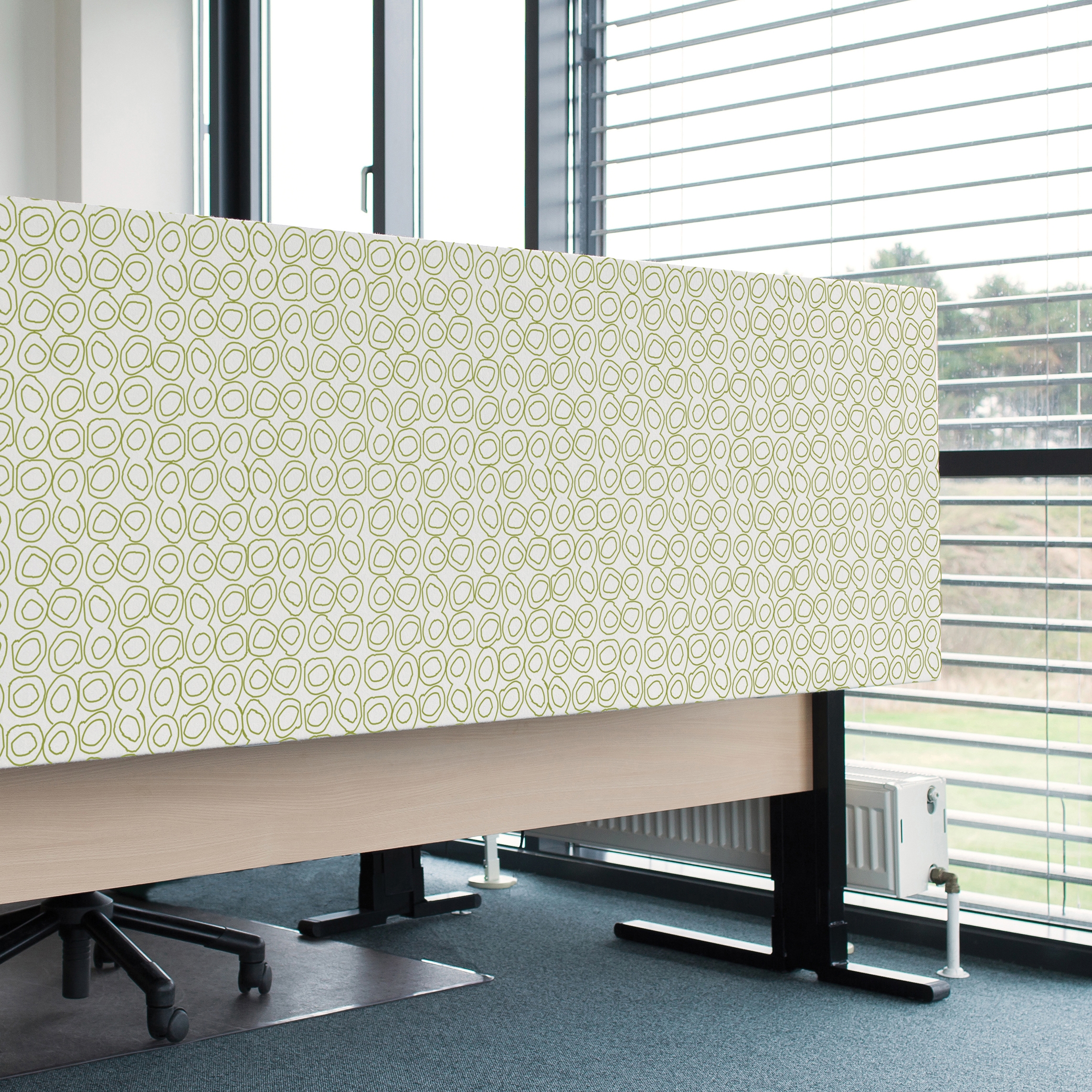 Display product Kurage Table Screen System 50 | Square | Into The Blue from manufacturer Kurage