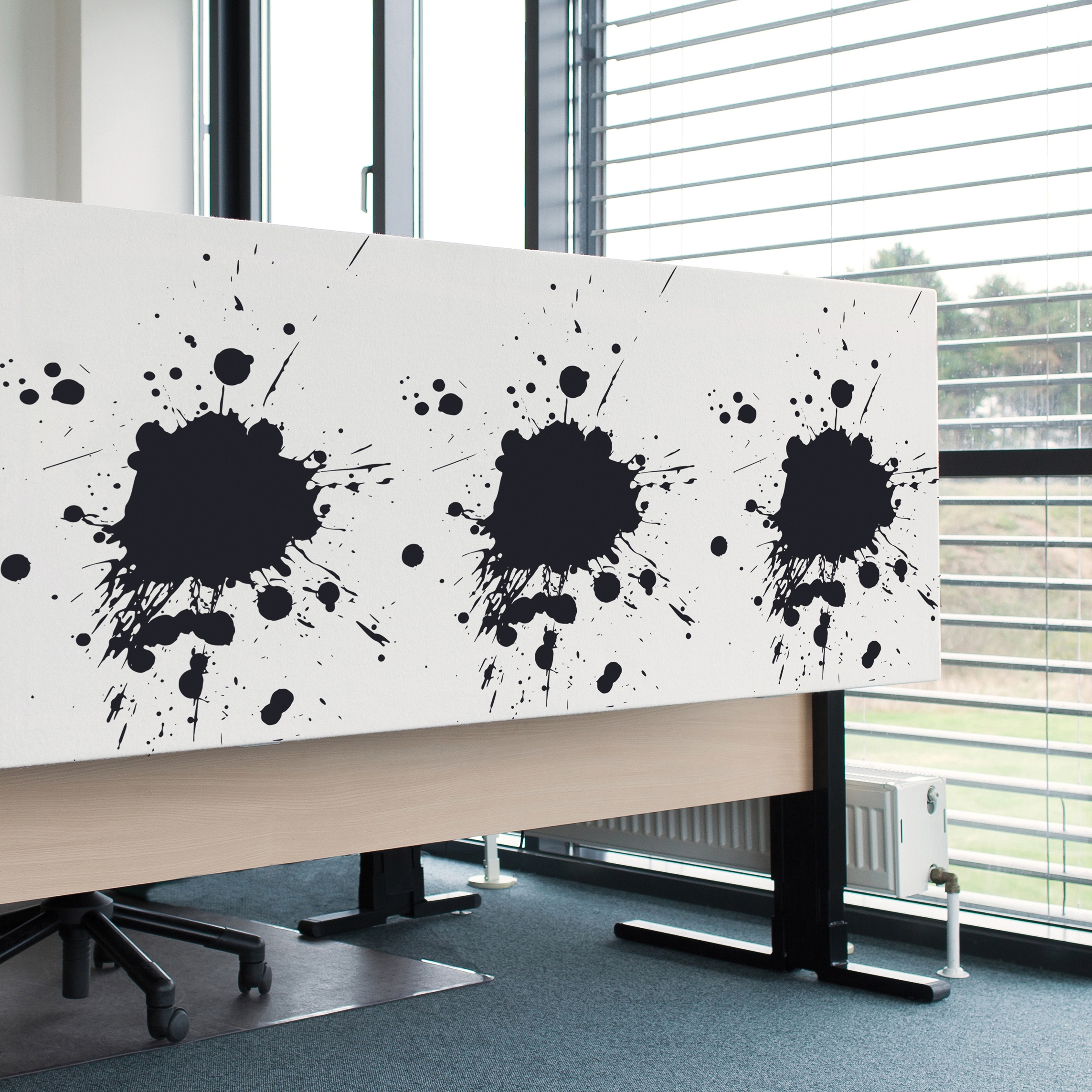 Display product Kurage Table Screen System 50 | Square | Street Vue from manufacturer Kurage