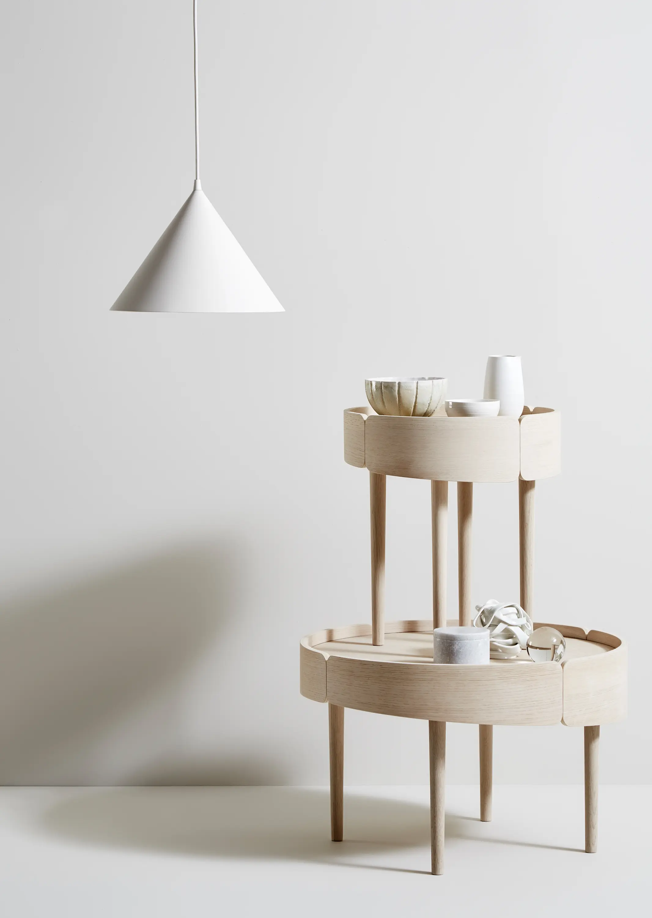 WOUD - Skirt Coffee Table Low