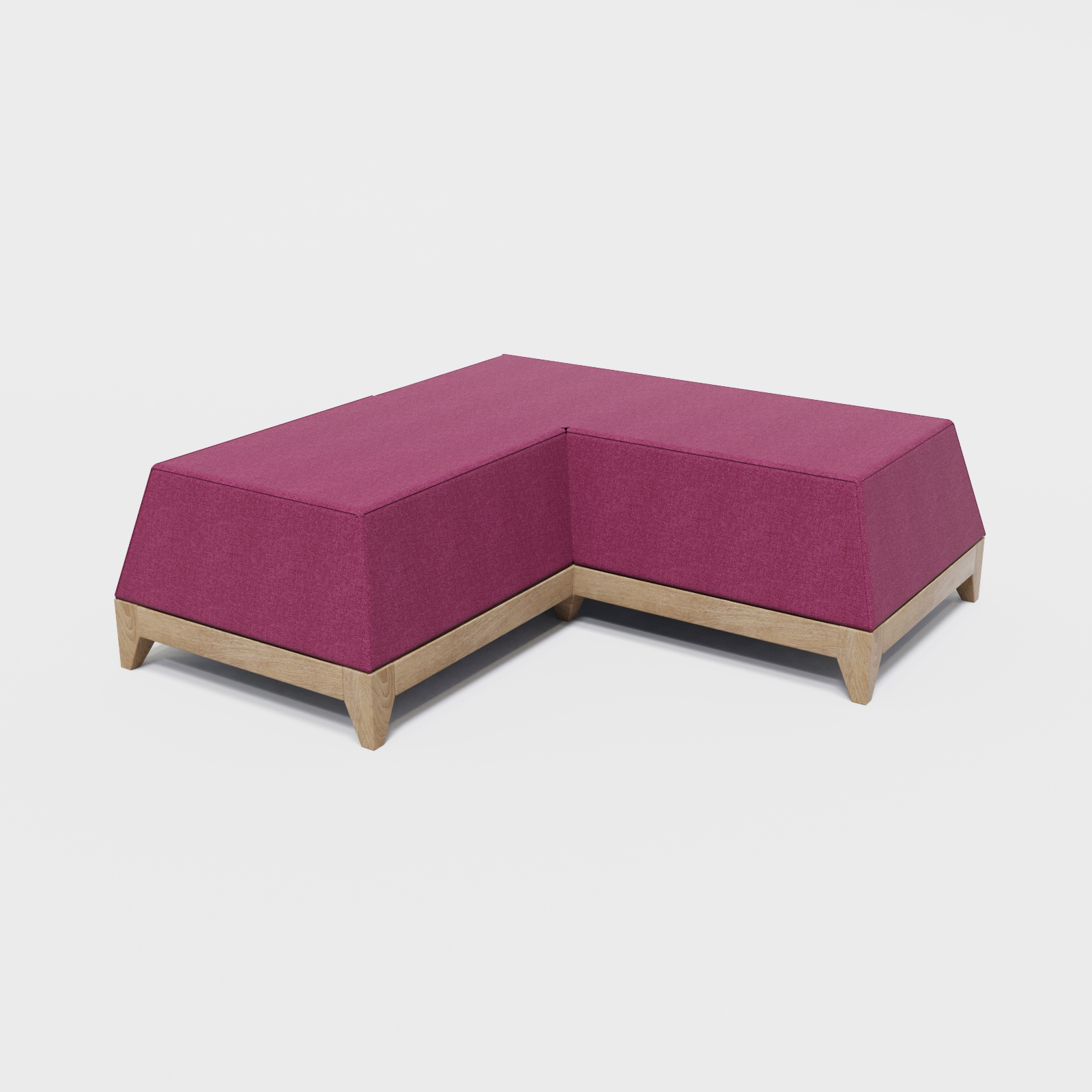 Display product Oblique OB4 pouf from manufacturer Bogaerts