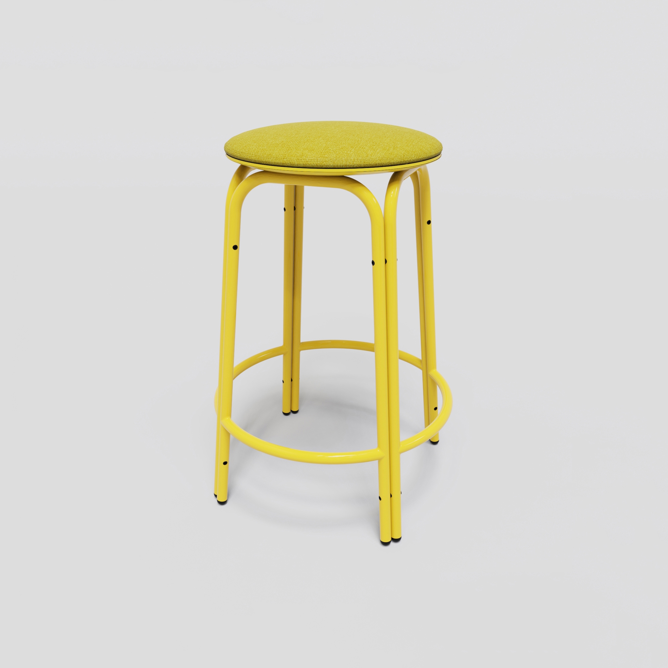 Display product Formosa Counter Stool with upholstered top from manufacturer Bogaerts