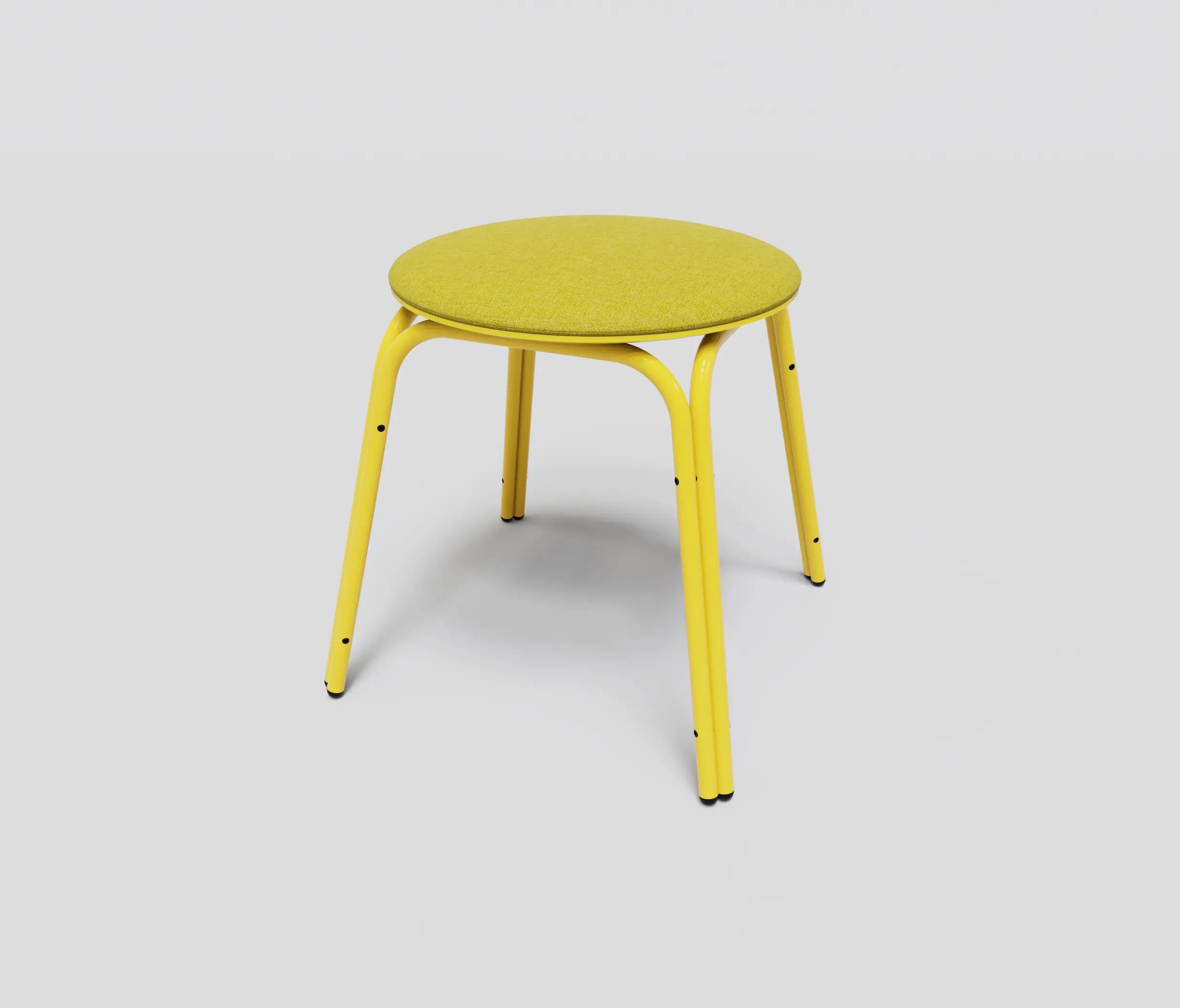 Bogaerts - Formosa Stool low with upholstered top