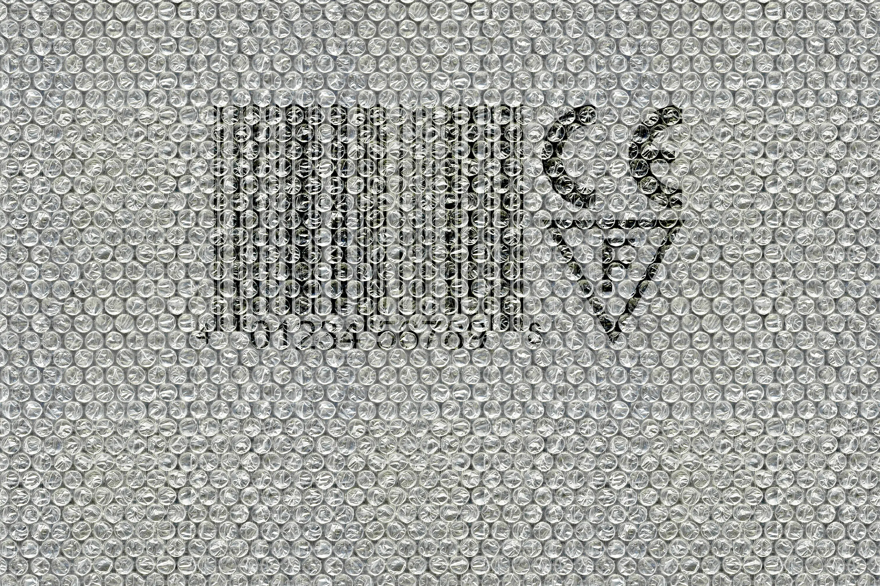 GLAMORA - Wall Script Bubblewrap