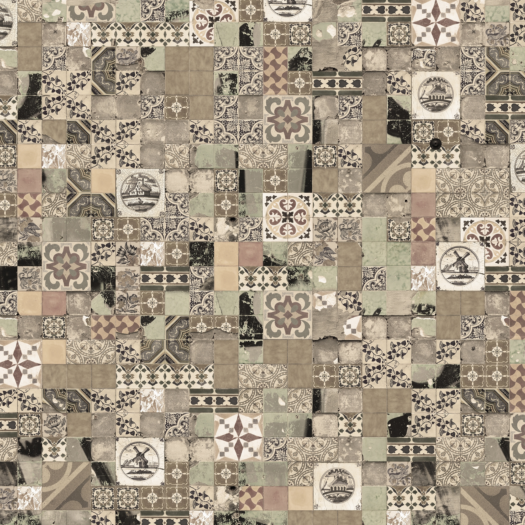 Tiled-up