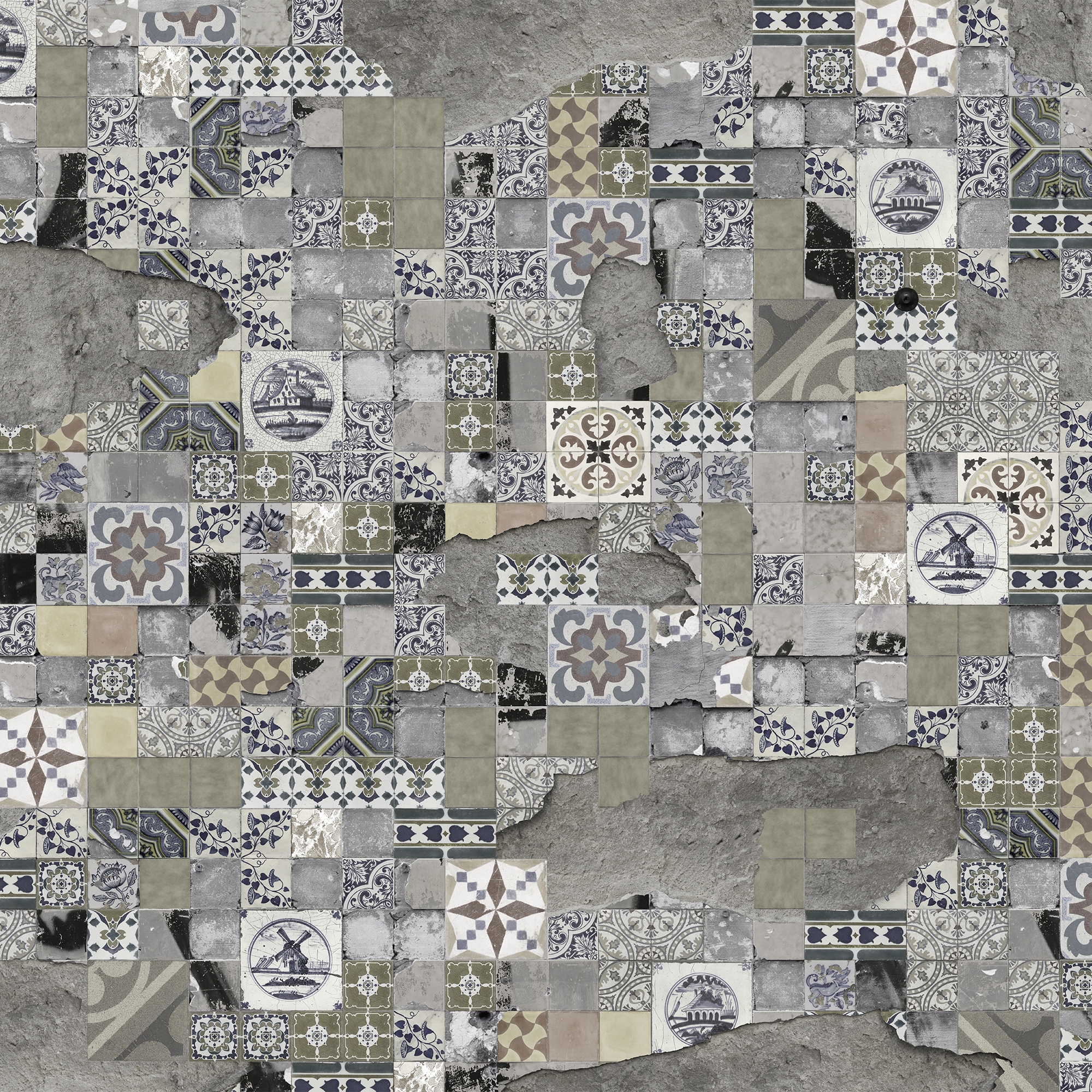 Tiled-up
