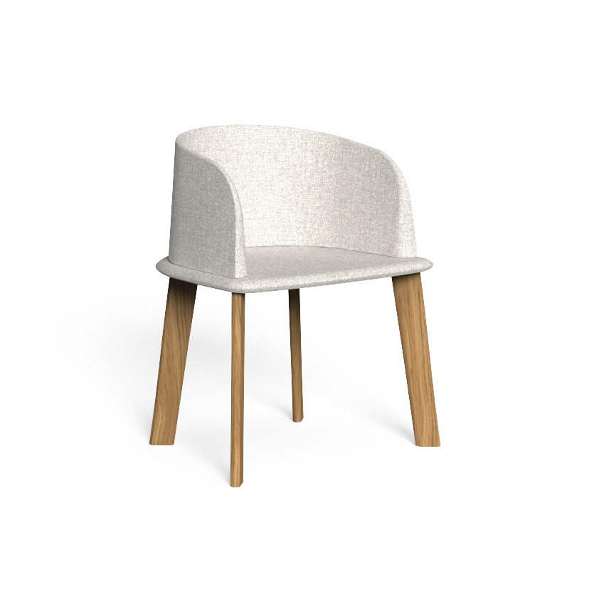 Produkt Cleo Teak | Padded Tub Chair des Herstellers Talenti anzeigen