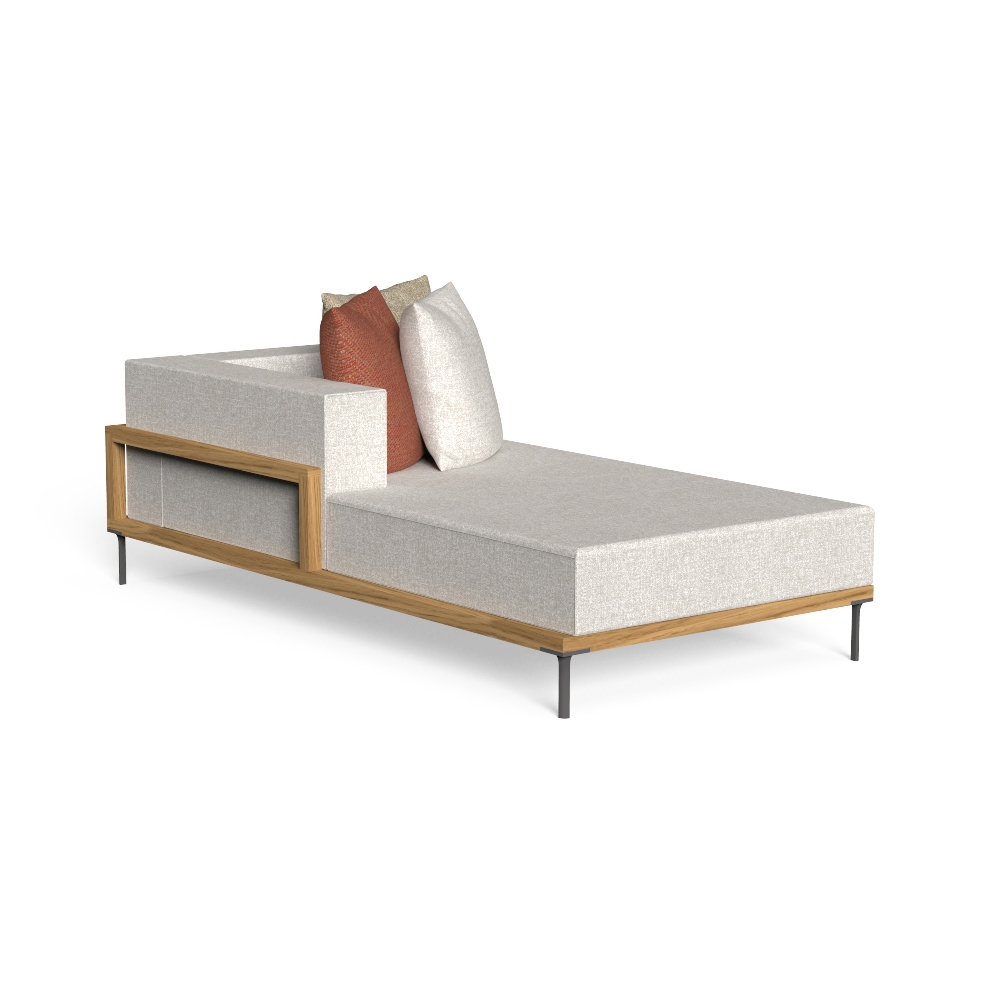 Display product Cleo Teak | Longue Dx from manufacturer Talenti