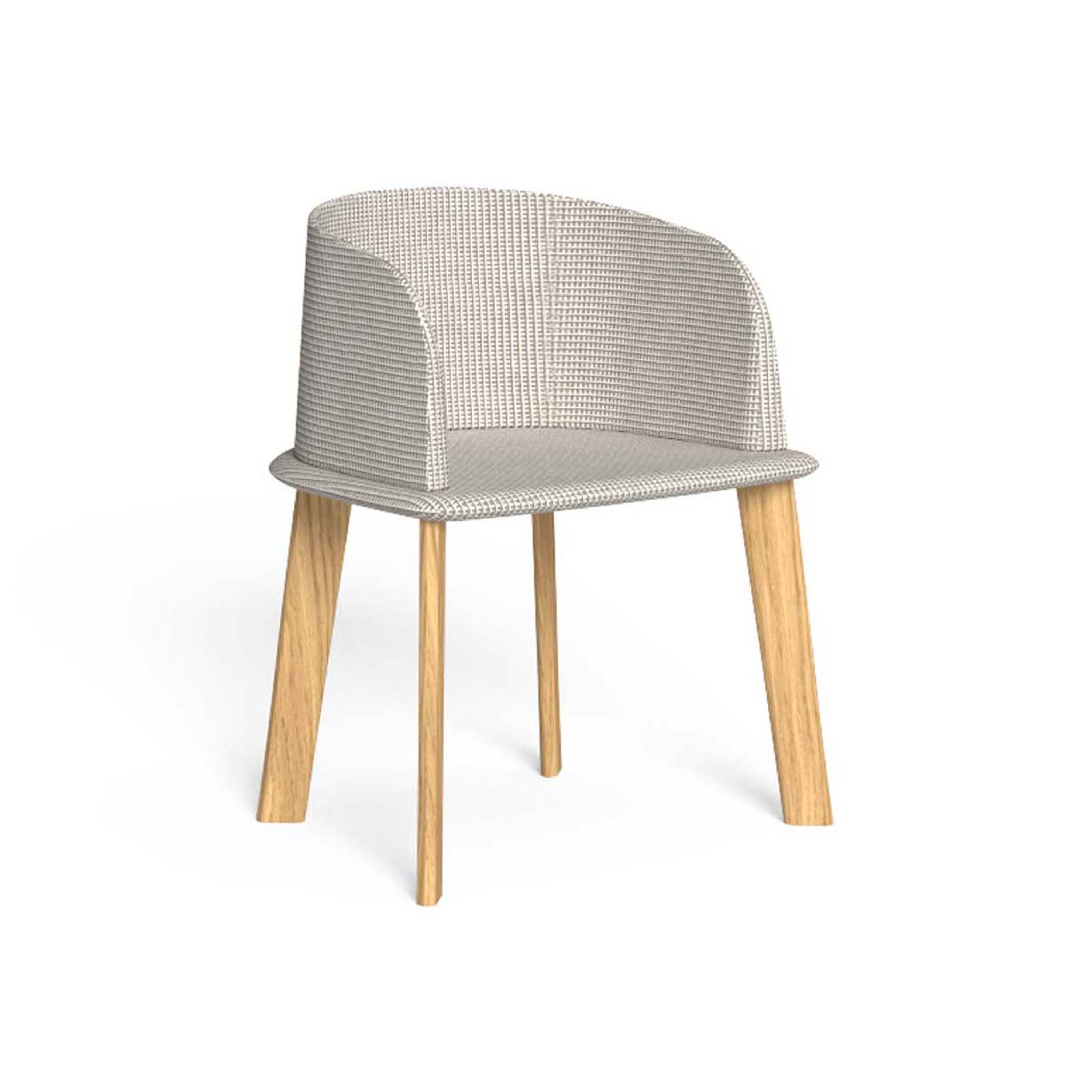 Cleo Wood | Padded Tub Chair