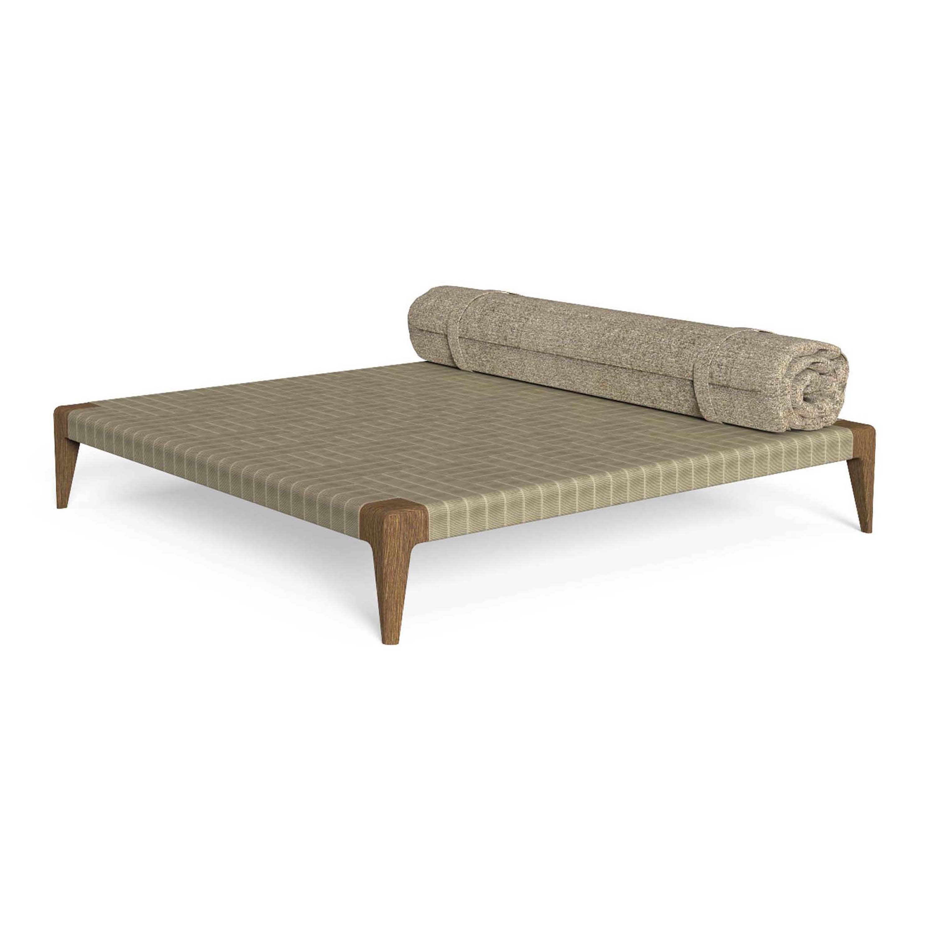 Cruise Teak | Pouf 150X150 Cushion