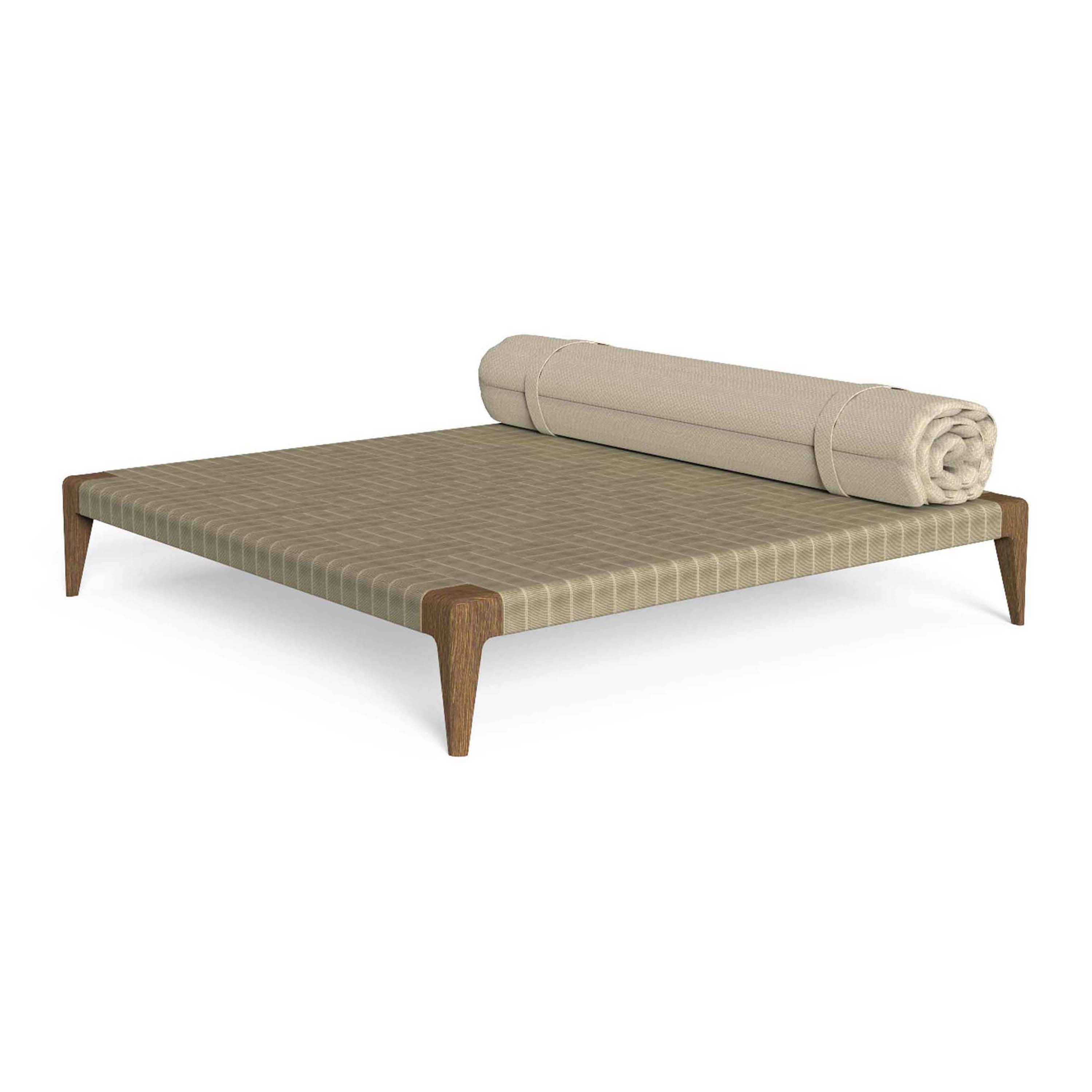 Cruise Teak | Pouf 150X150 Cushion
