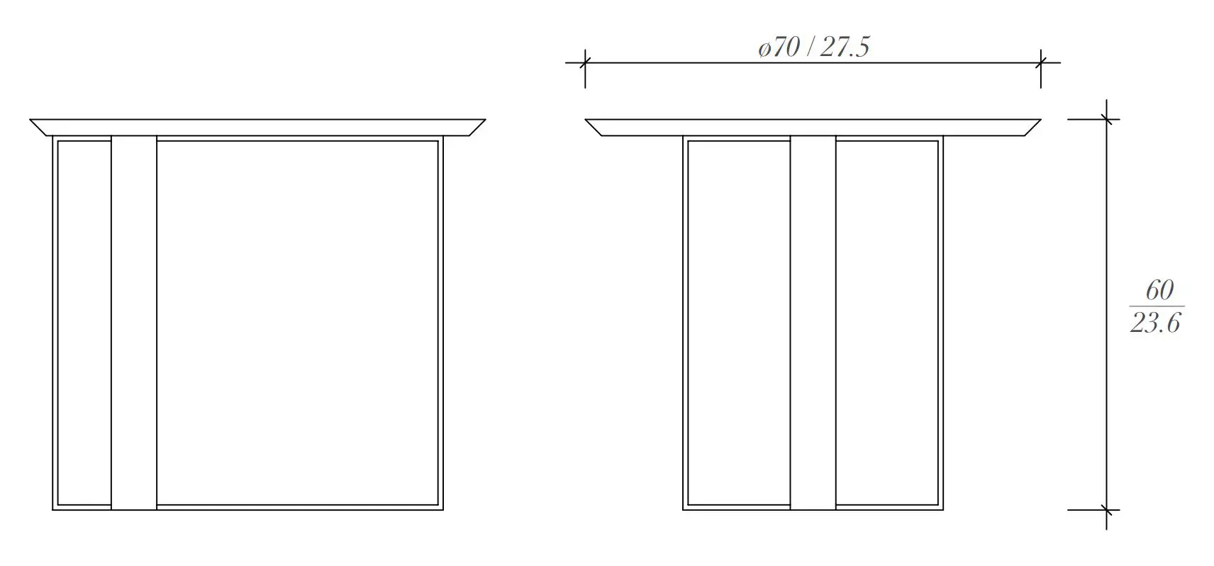 BALTUS - Aura side table