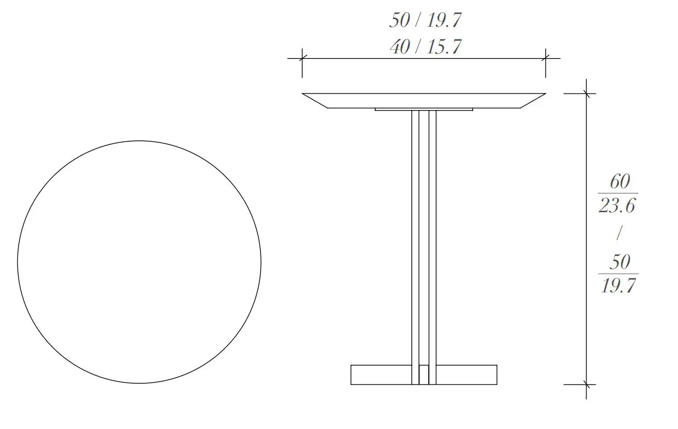 BALTUS - Iris table d’appoint