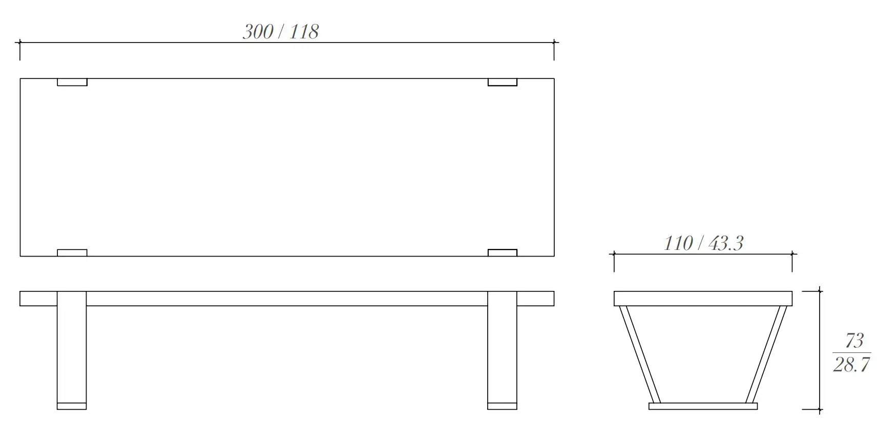 BALTUS - Giza dining table