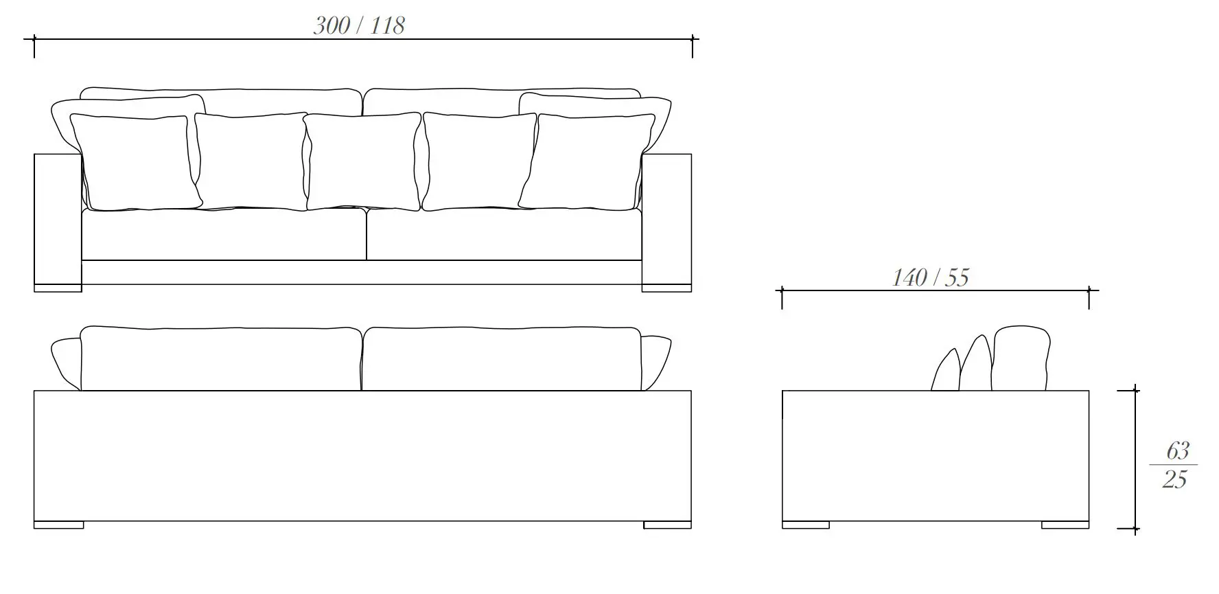 BALTUS - Congo sofa