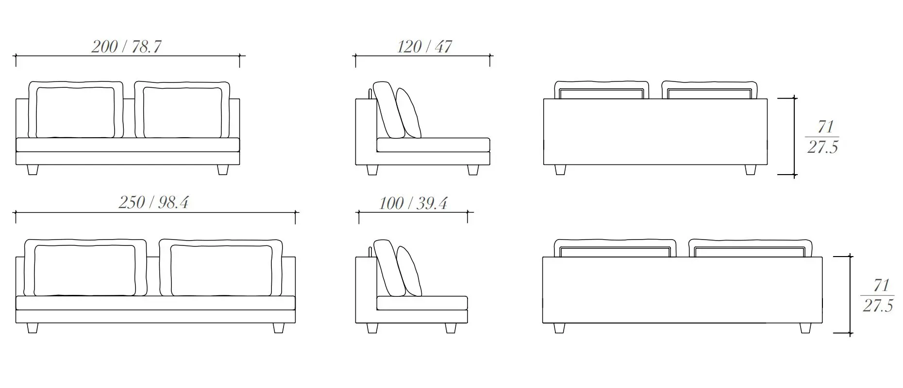 BALTUS - Madrid sofa
